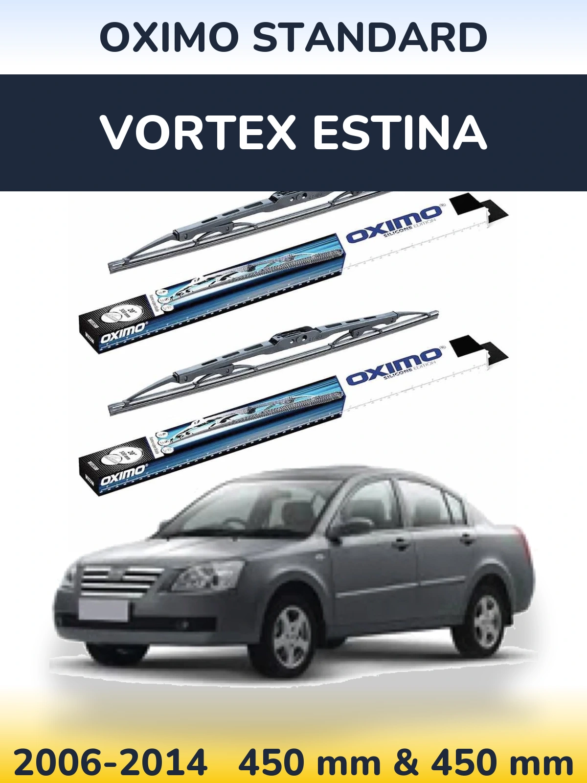 Torkarblad Oximo Standard för Vortex Estina