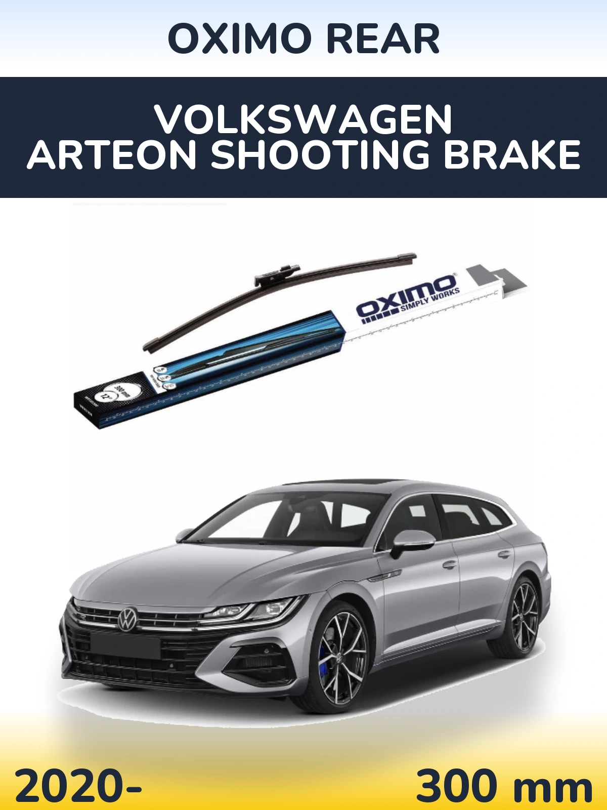Torkarblad Oximo Rear för Volkswagen Arteon Shooting Brake