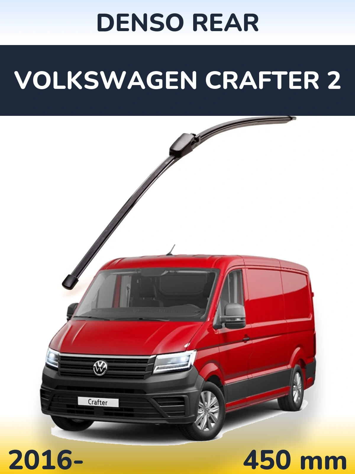 Torkarblad Denso Rear för Volkswagen Crafter 2