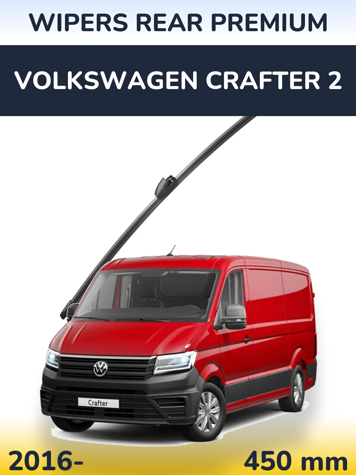 Torkarblad WIPERS REAR PREMIUM för Volkswagen Crafter 2