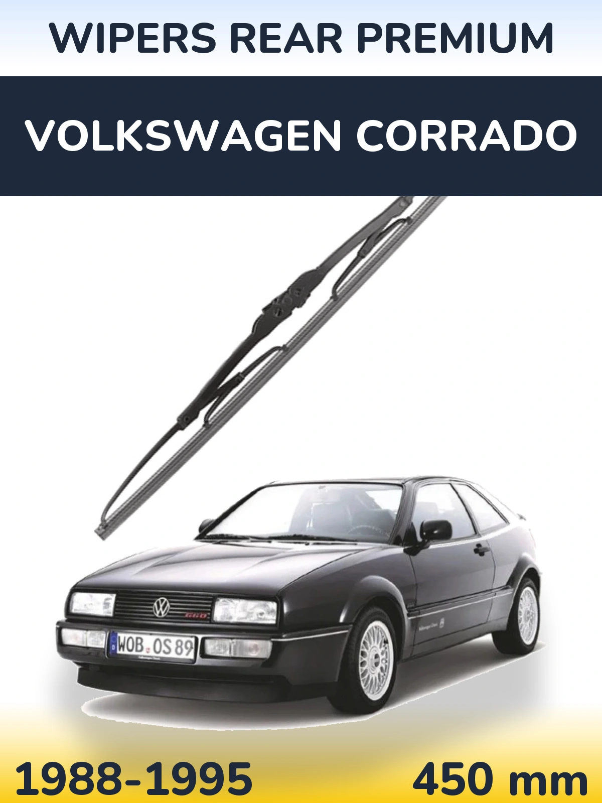 Torkarblad WIPERS REAR PREMIUM för Volkswagen Corrado