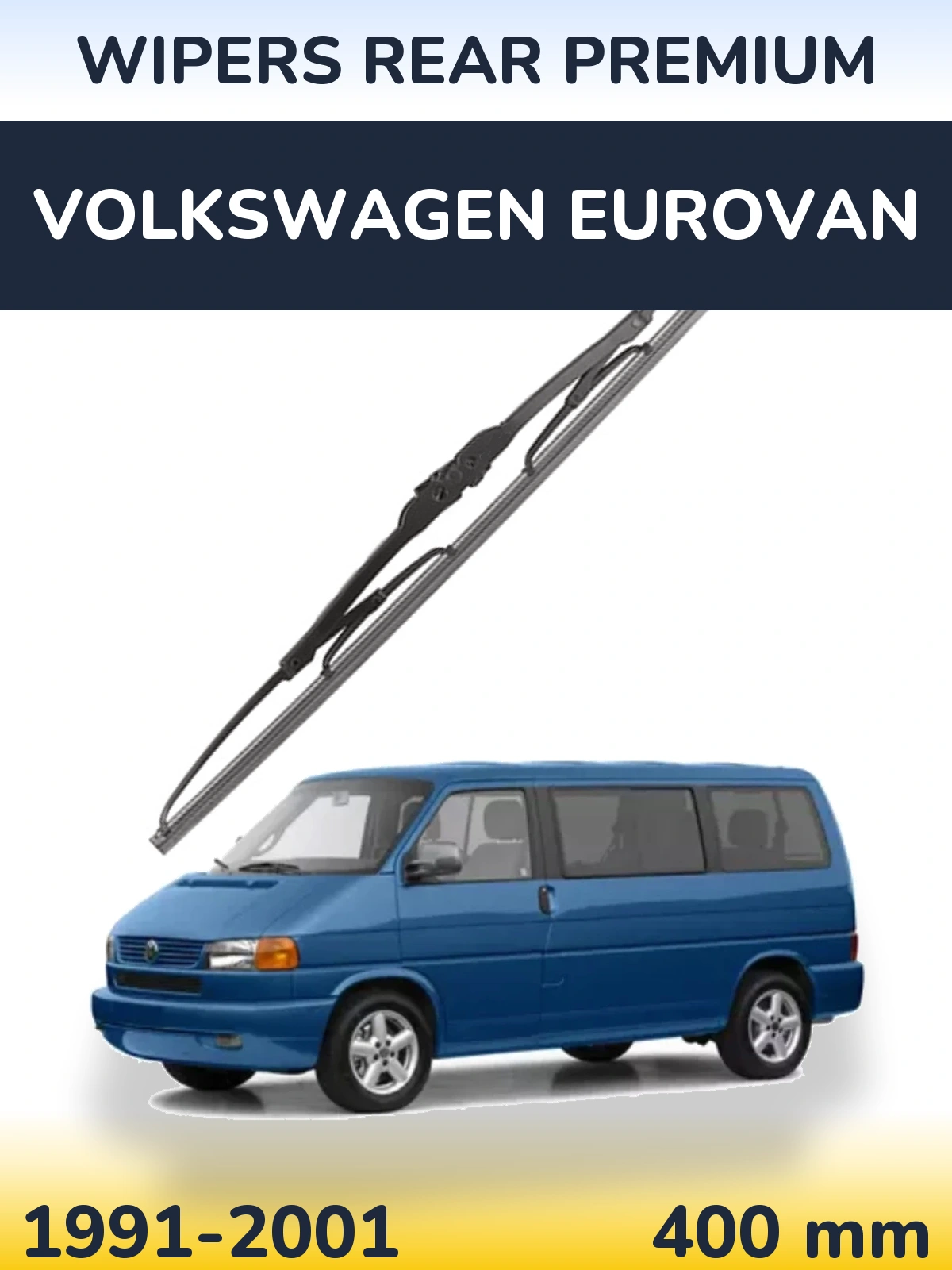 Задня щітка WIPERS REAR PREMIUM 400 мм для Volkswagen Eurovan 1991-2001