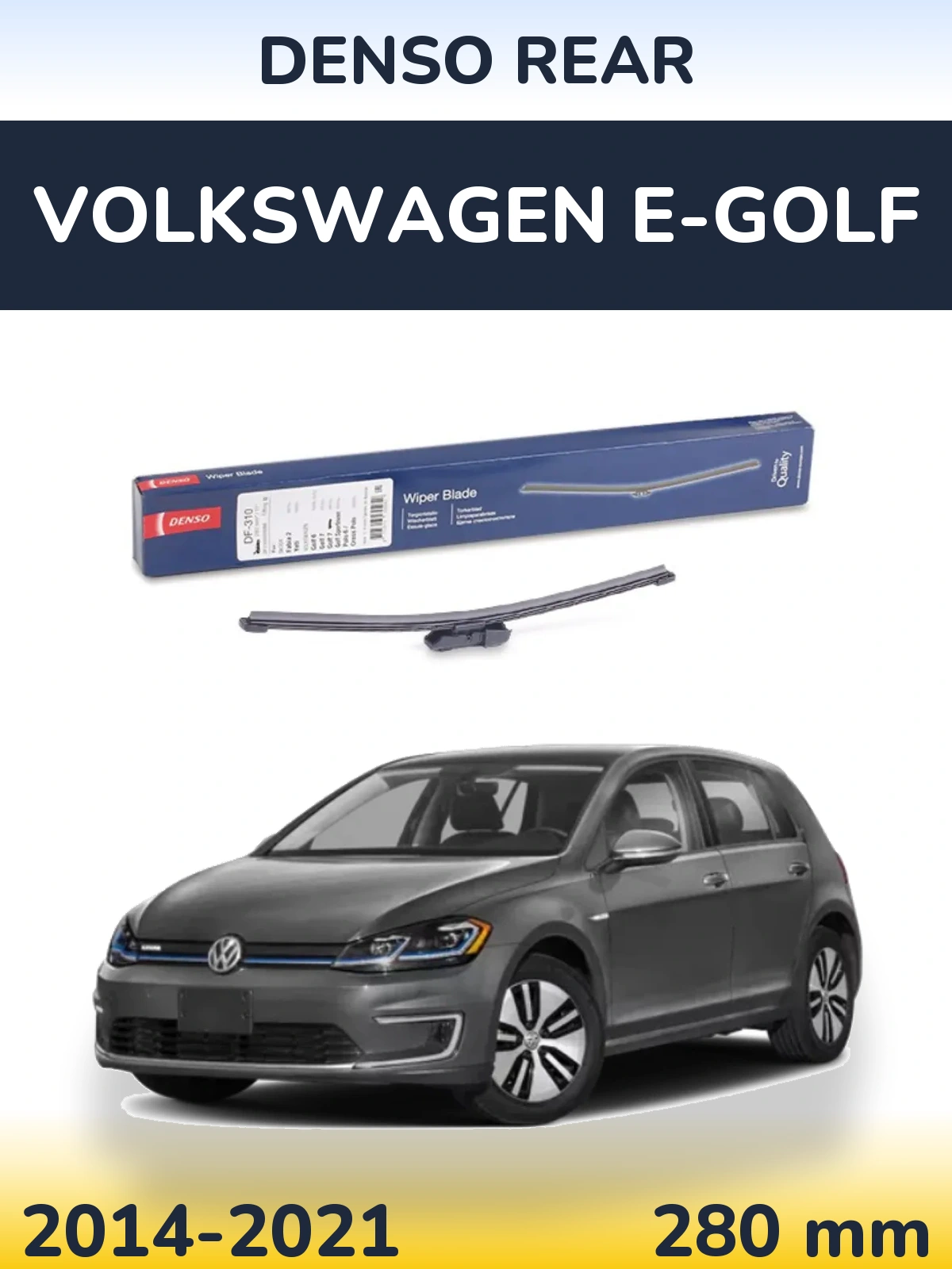Torkarblad Denso Rear för Volkswagen e-Golf