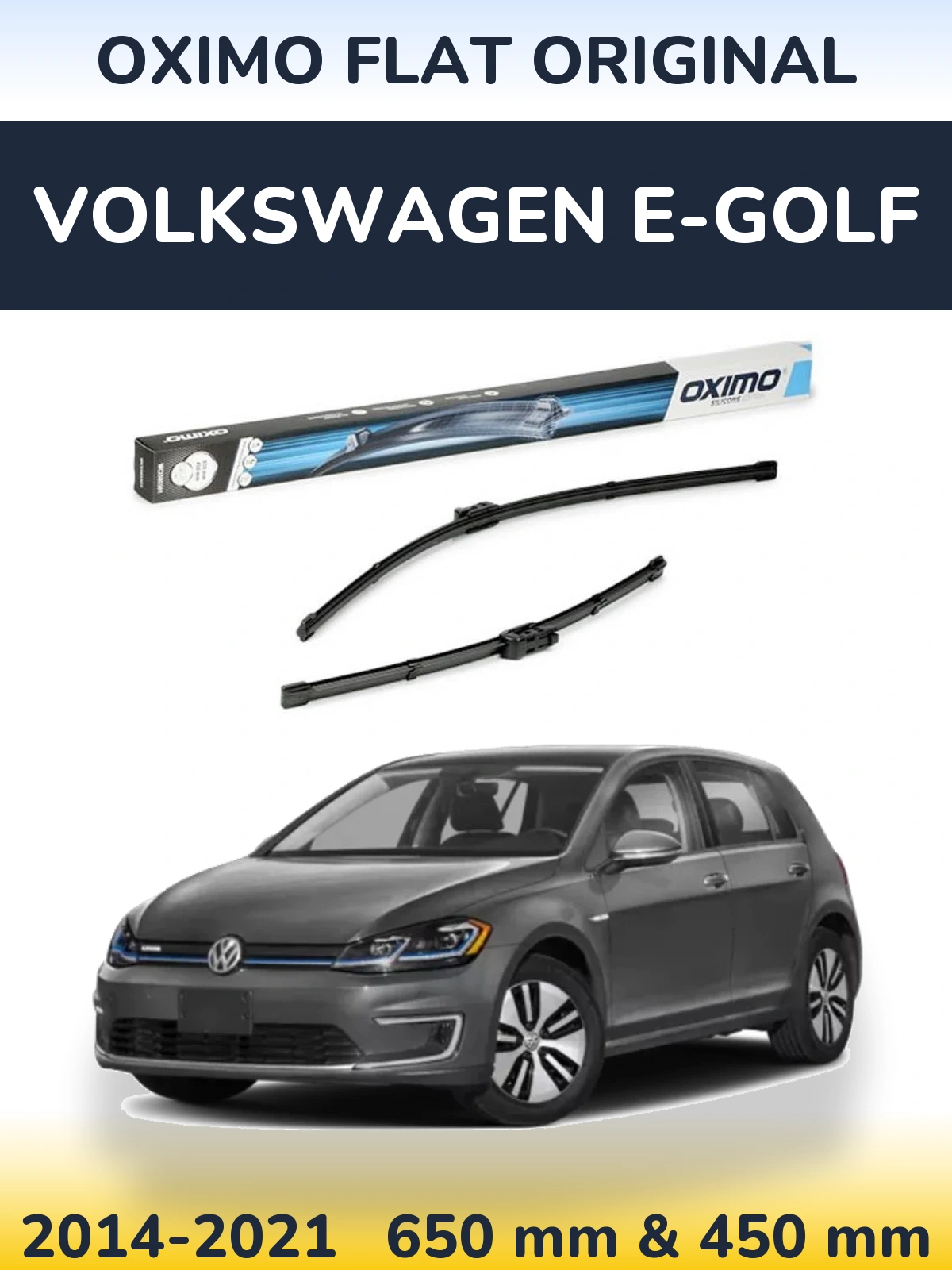 Torkarblad Oximo Flat Original för Volkswagen e-Golf