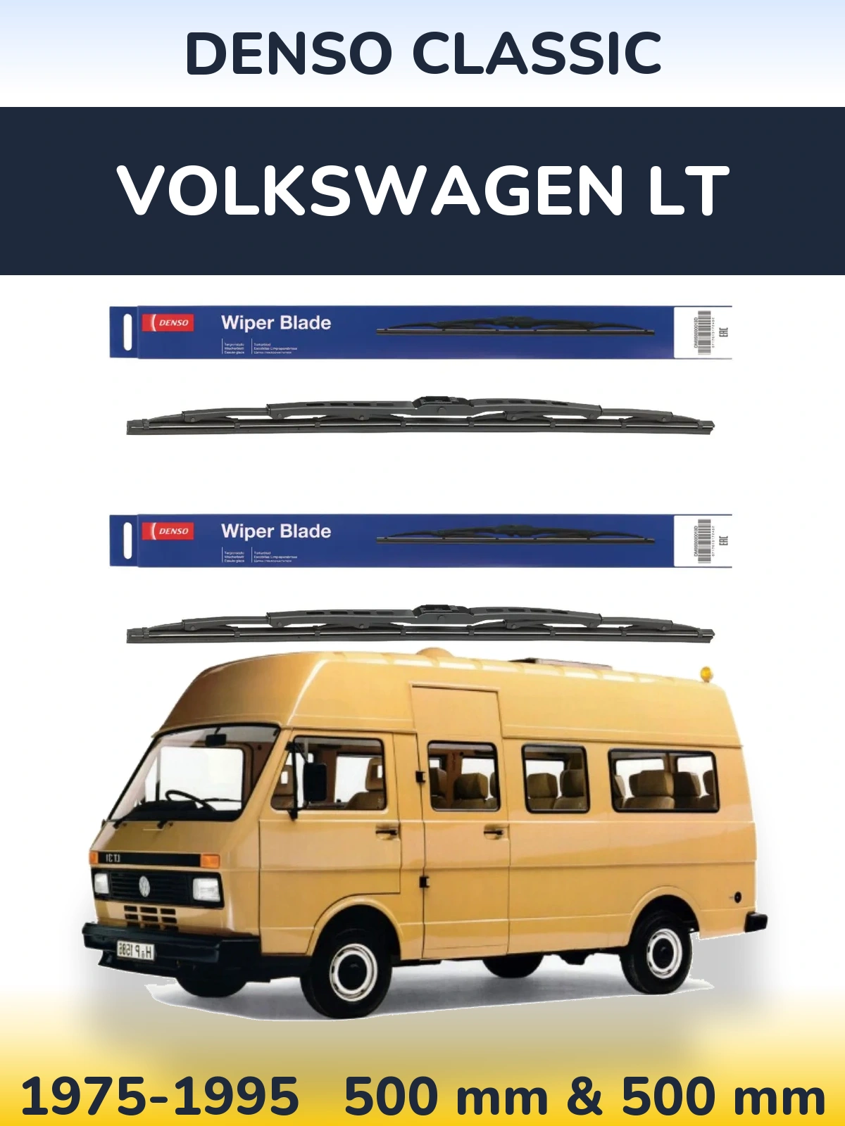 Torkarblad Denso Classic för Volkswagen LT