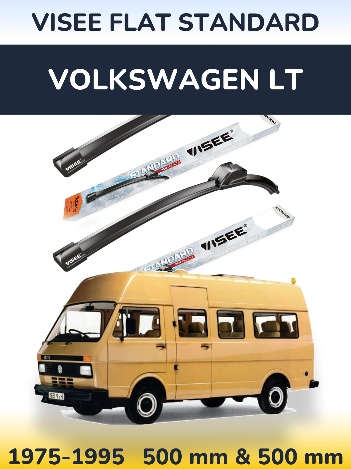 Torkarblad VISEE FLAT STANDARD för Volkswagen LT