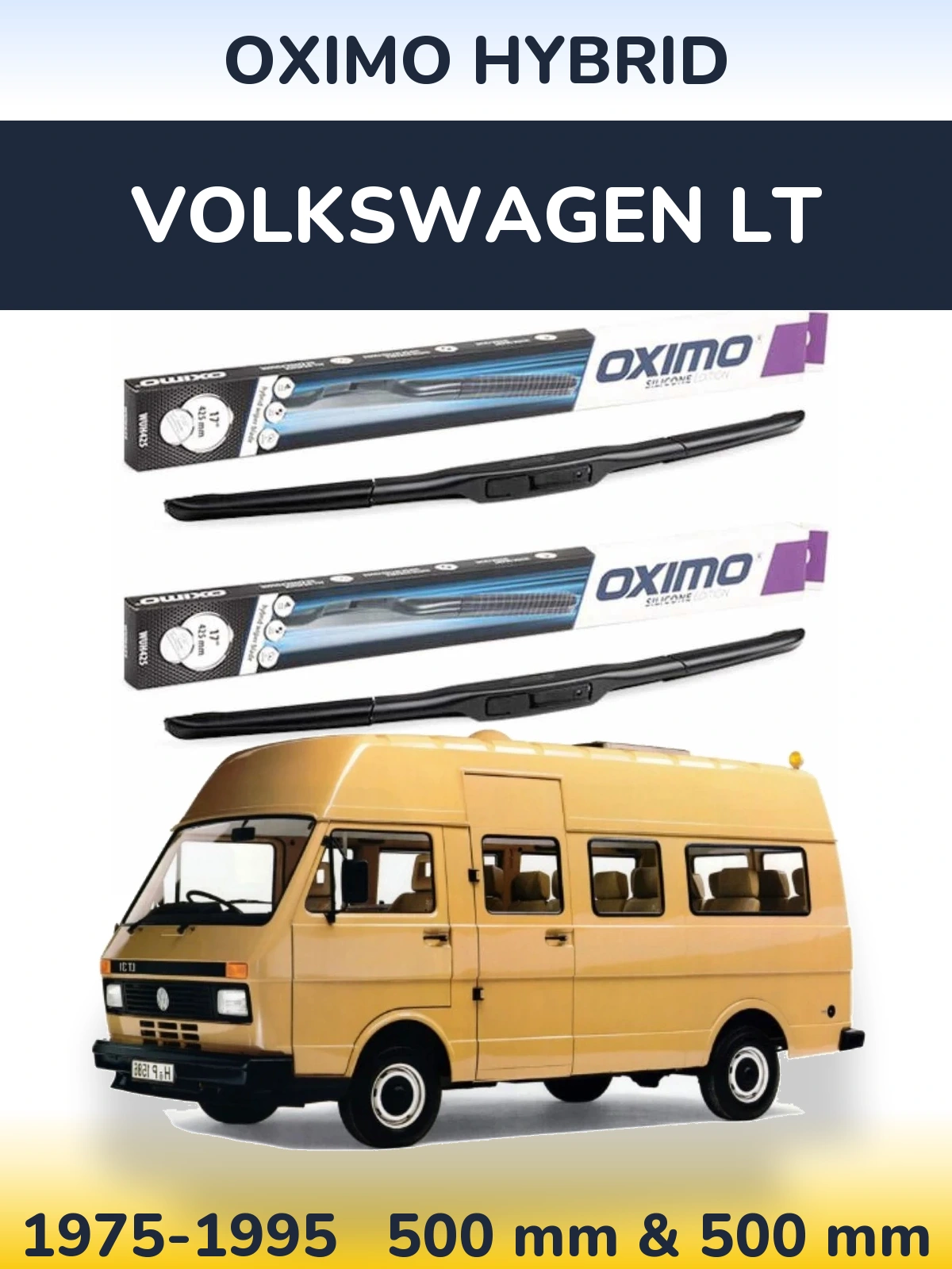 Torkarblad Oximo Hybrid för Volkswagen LT