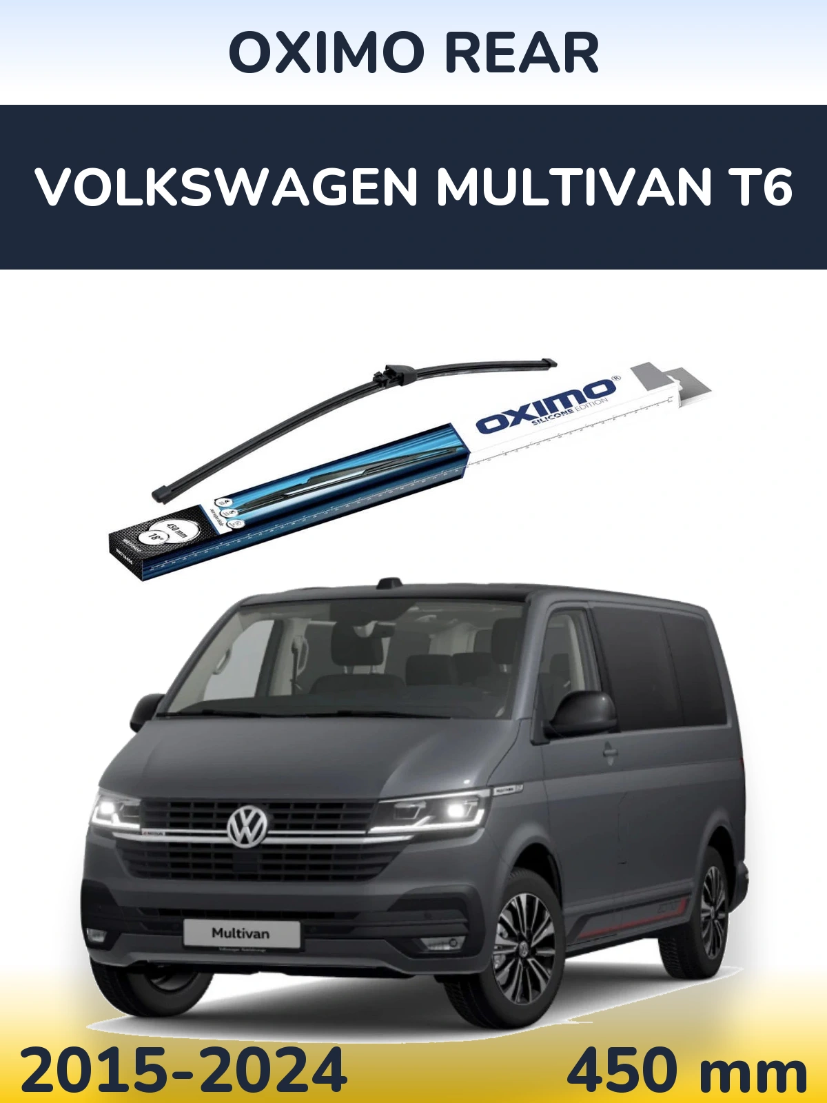 Torkarblad Oximo Rear för Volkswagen Multivan T6