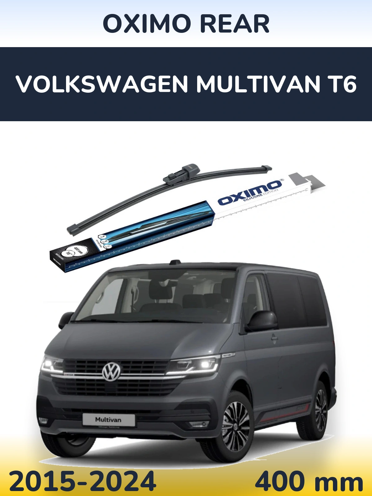 Torkarblad Oximo Rear för Volkswagen Multivan T6