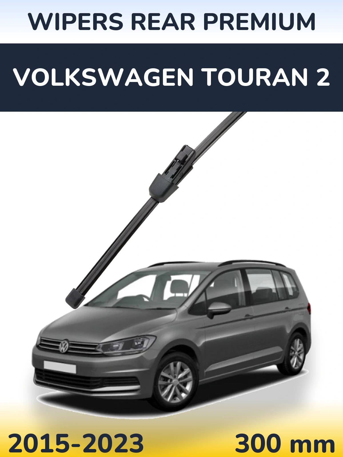 Torkarblad WIPERS REAR PREMIUM för Volkswagen Touran 2
