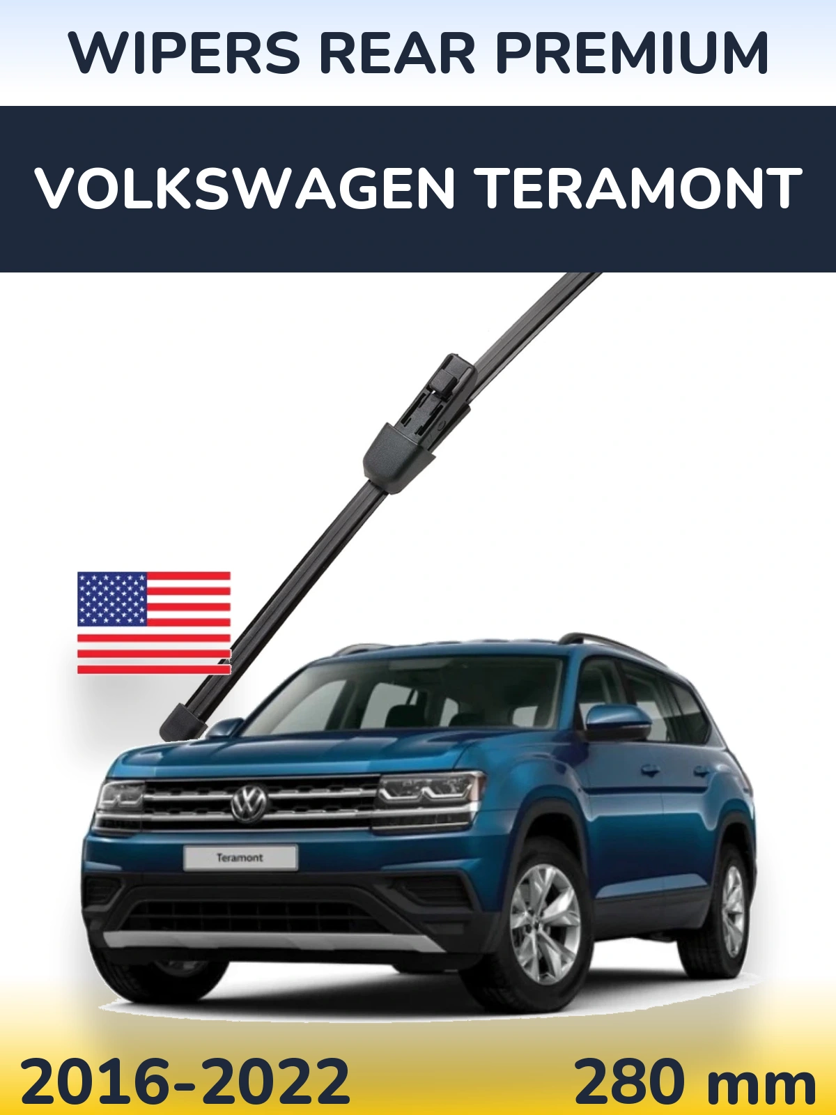 Torkarblad WIPERS REAR PREMIUM för Volkswagen Teramont