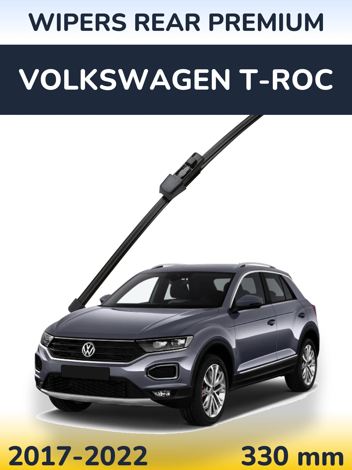 Torkarblad WIPERS REAR PREMIUM för Volkswagen T-Roc