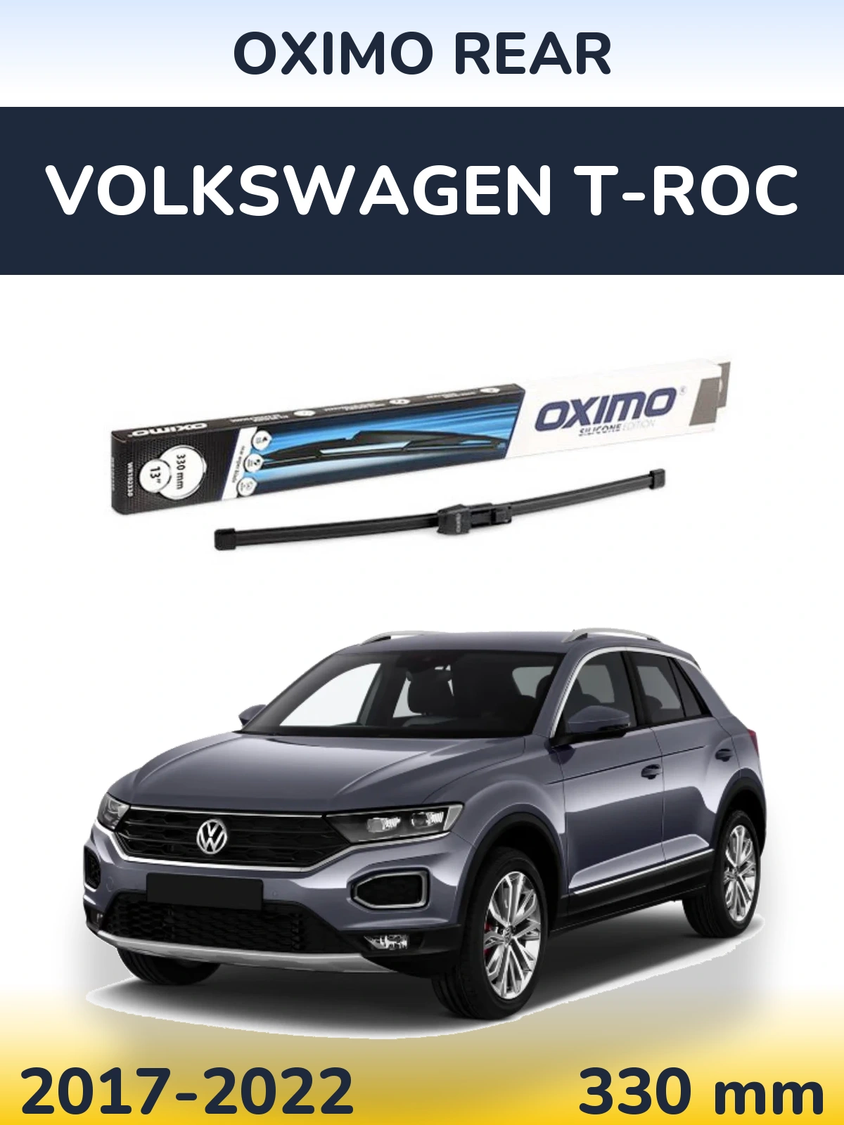 Torkarblad Oximo Rear för Volkswagen T-Roc
