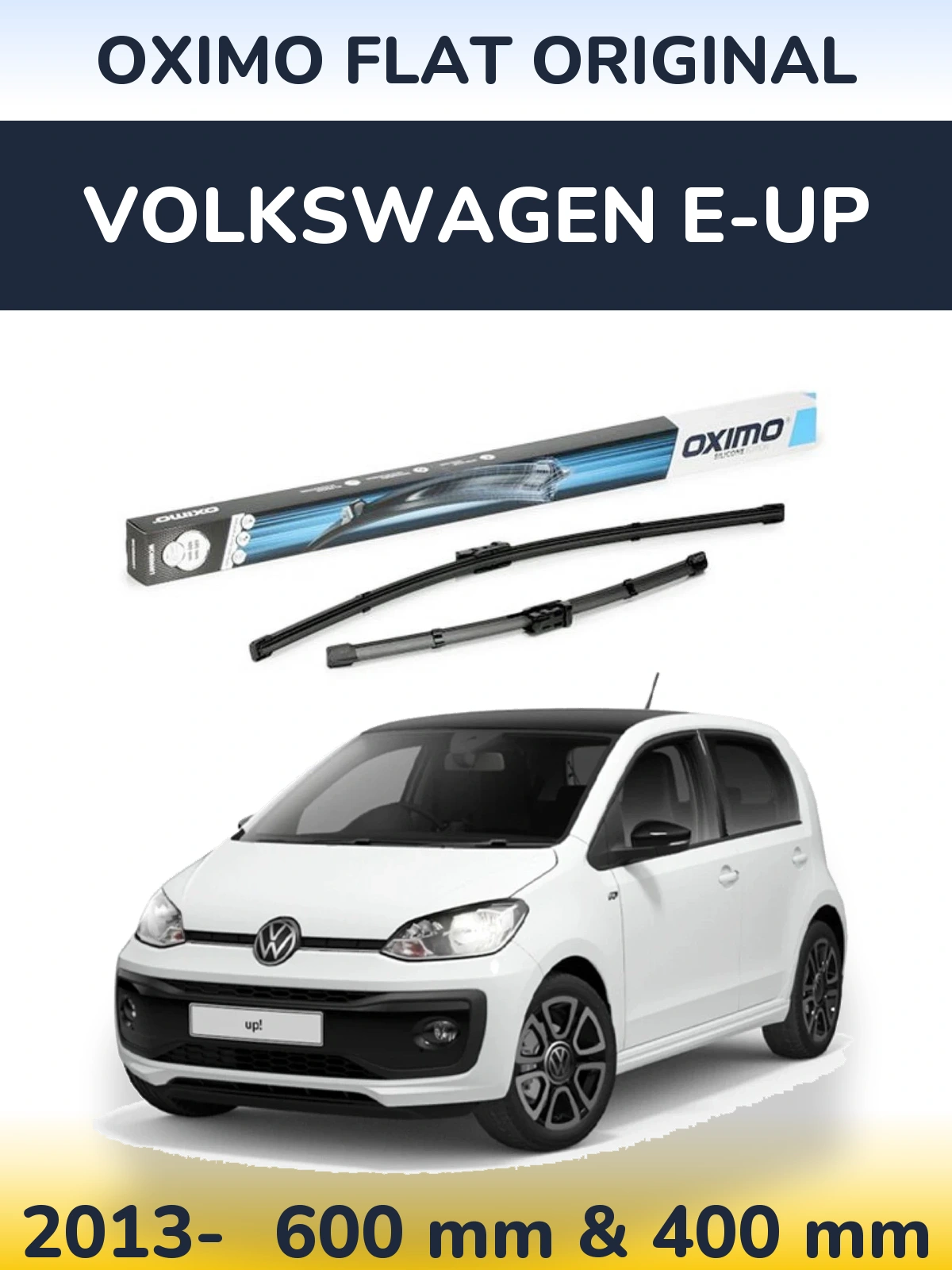 Torkarblad Oximo Flat Original för Volkswagen e-Up