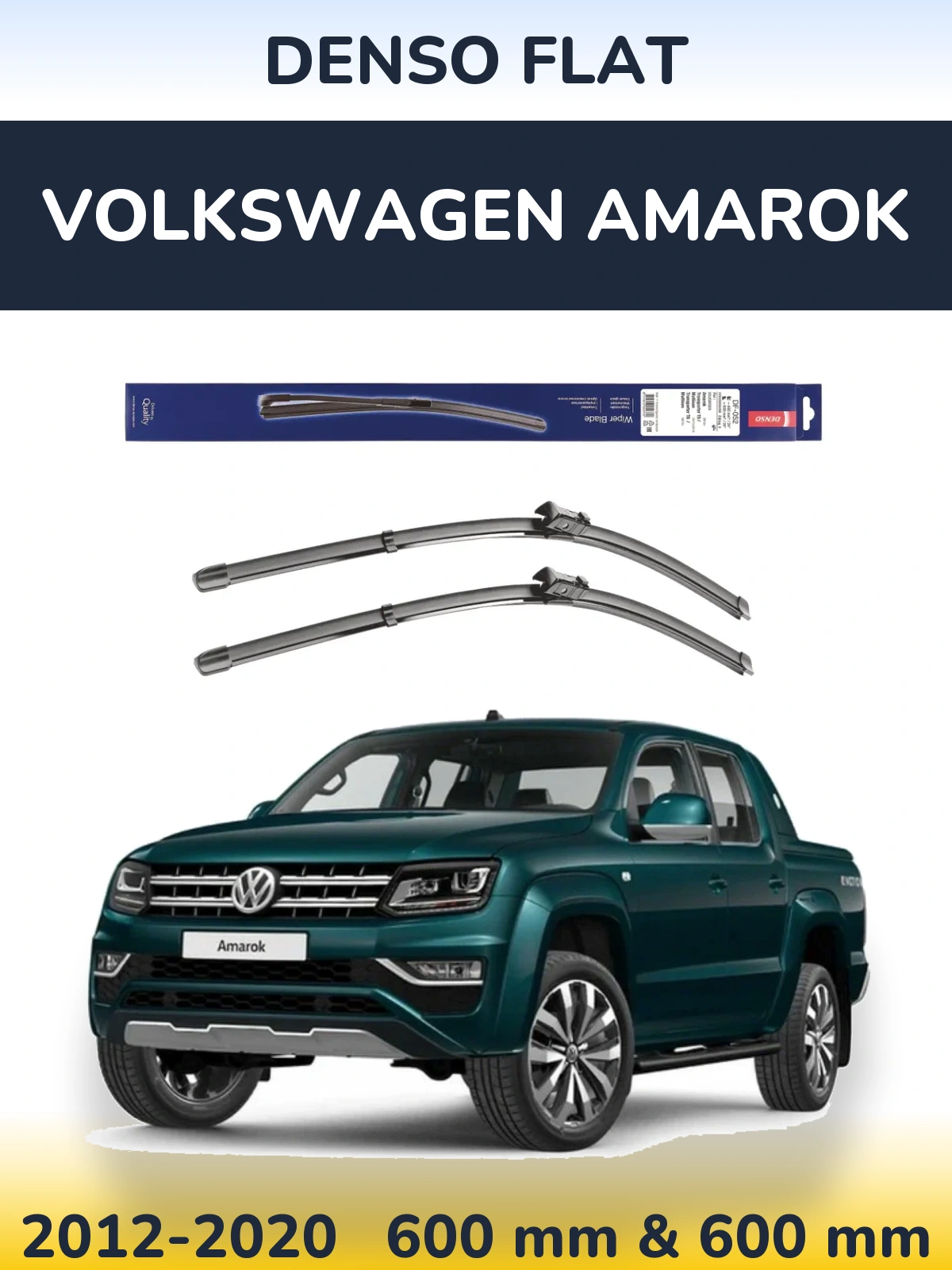 Torkarblad Denso Flat för Volkswagen Amarok