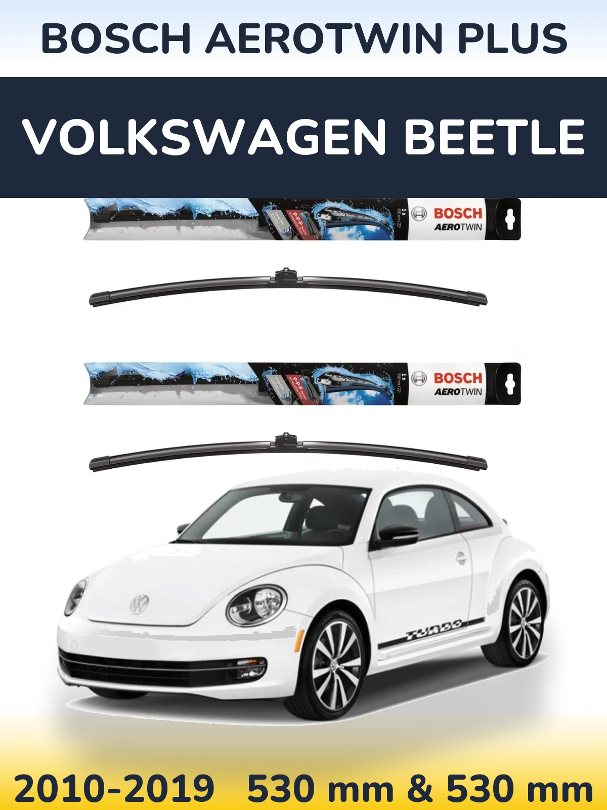 Torkarblad BOSCH AeroTwin Plus för Volkswagen Beetle
