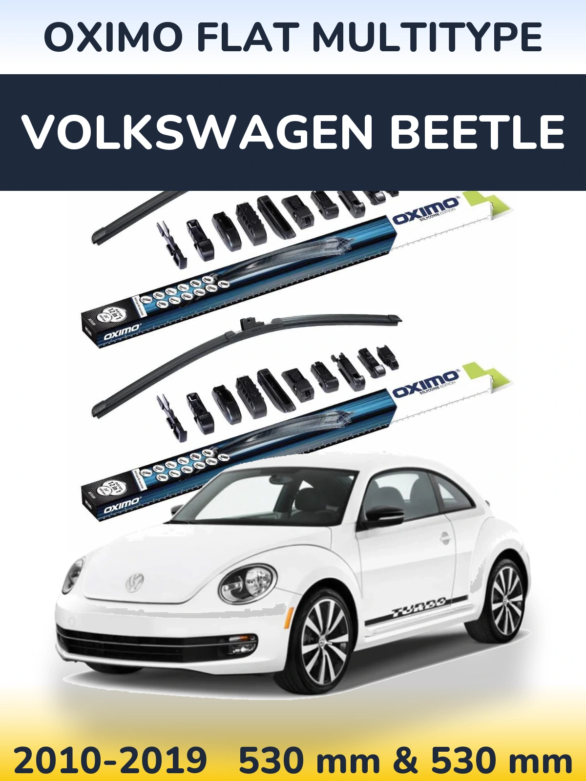 Torkarblad Oximo Flat MultiType för Volkswagen Beetle