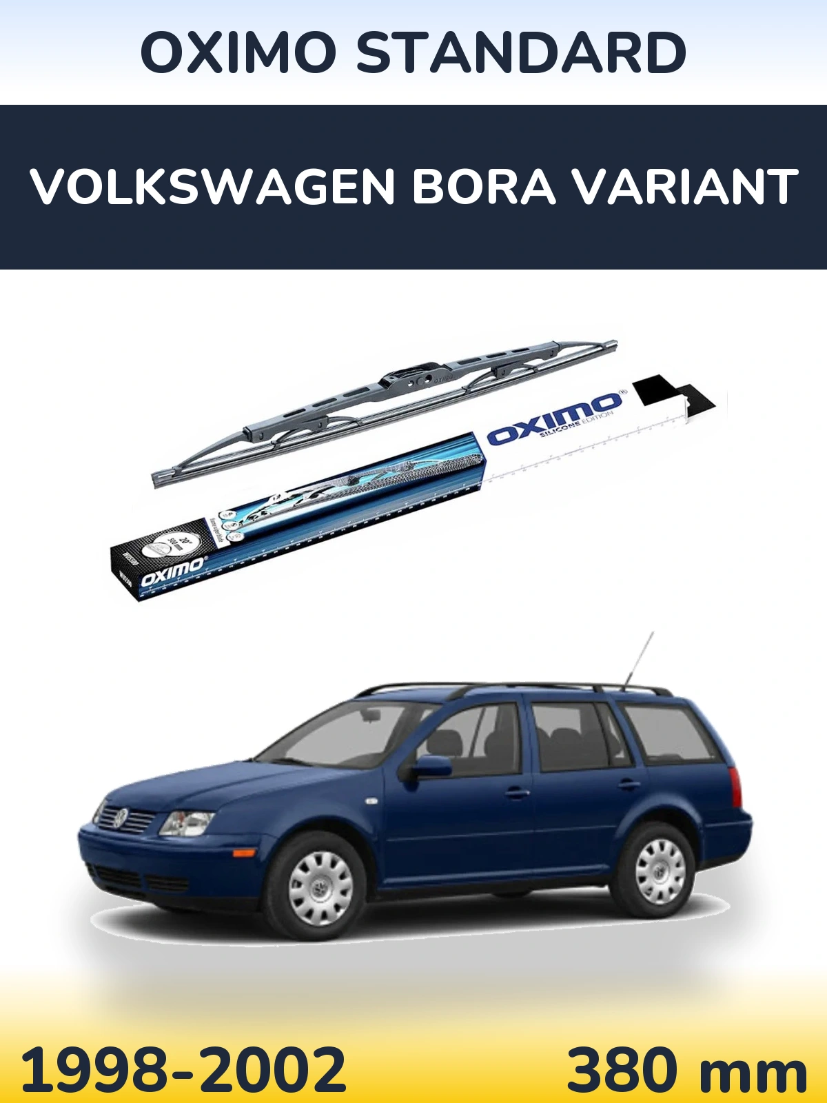 Torkarblad Oximo Standard för Volkswagen Bora Variant