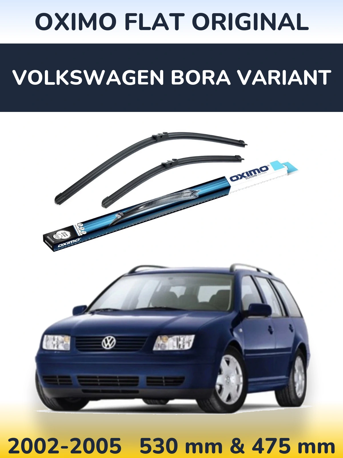 Torkarblad Oximo Flat Original för Volkswagen Bora Variant