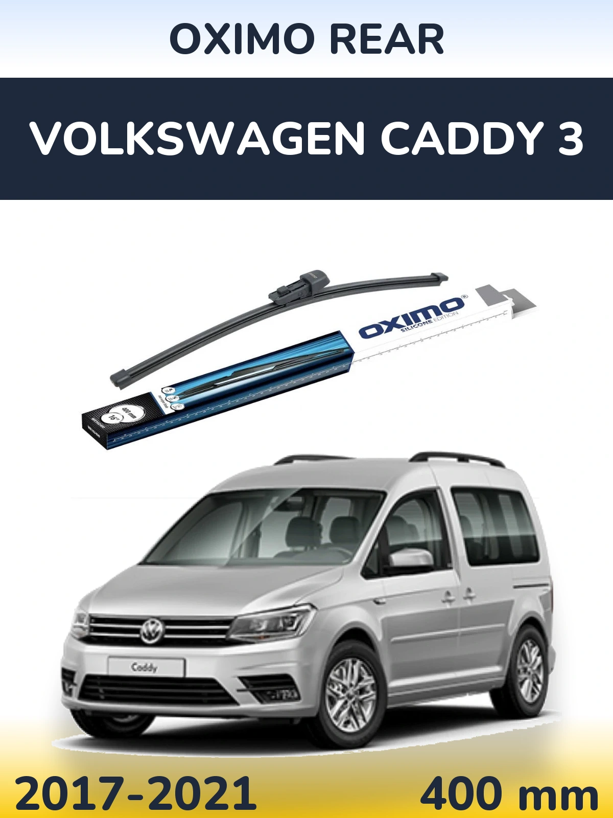 Torkarblad Oximo Rear för Volkswagen Caddy 3
