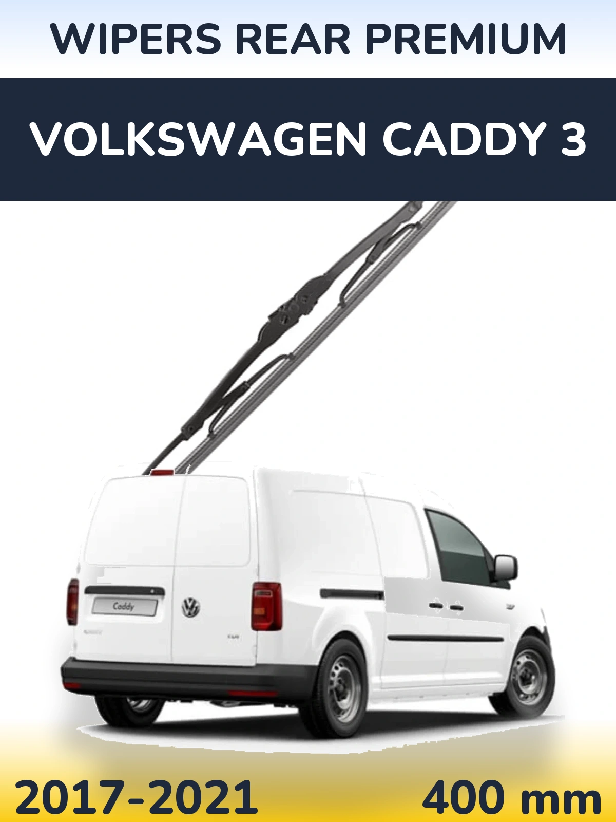 Torkarblad WIPERS REAR PREMIUM för Volkswagen Caddy 3