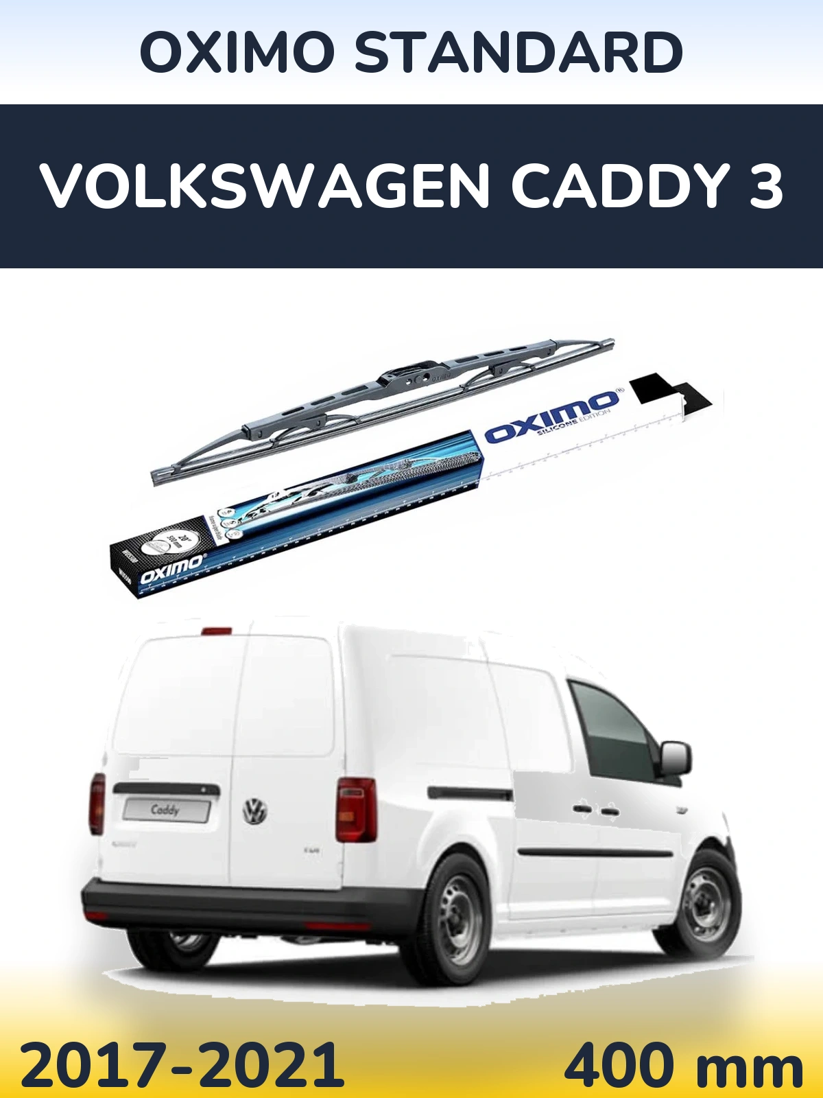 Torkarblad Oximo Standard för Volkswagen Caddy 3