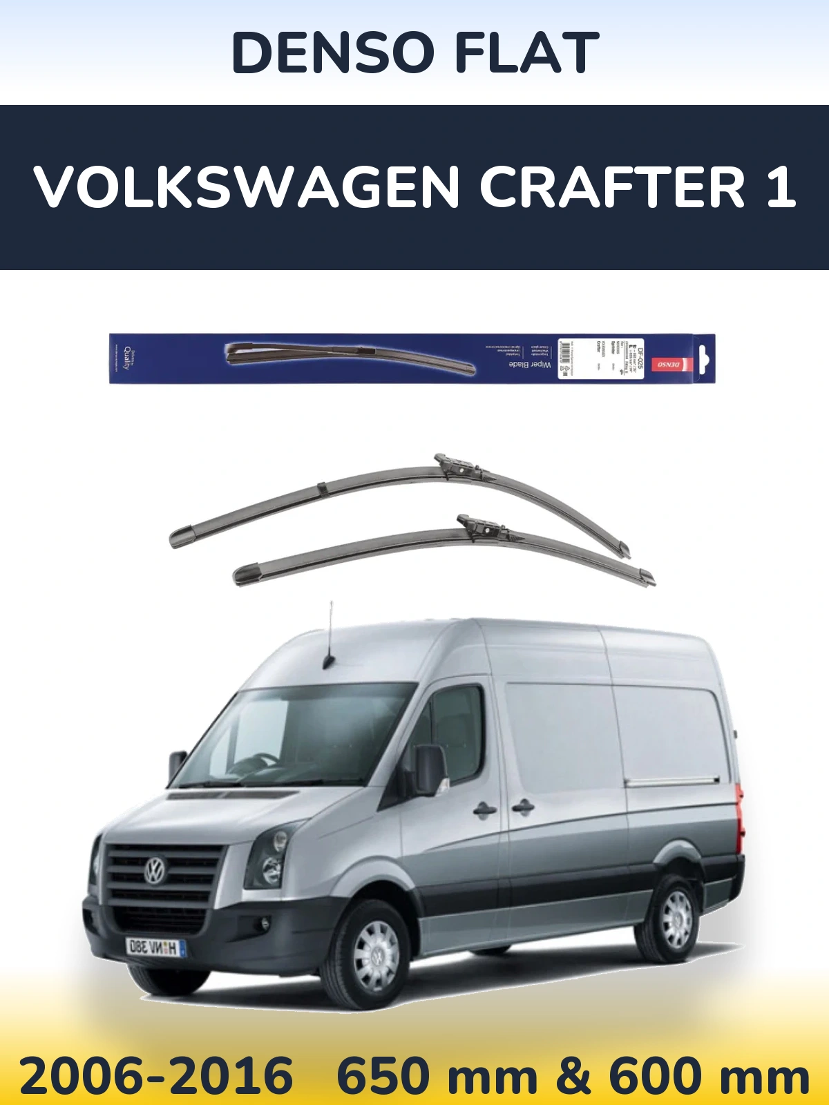 Torkarblad Denso Flat för Volkswagen Crafter 1