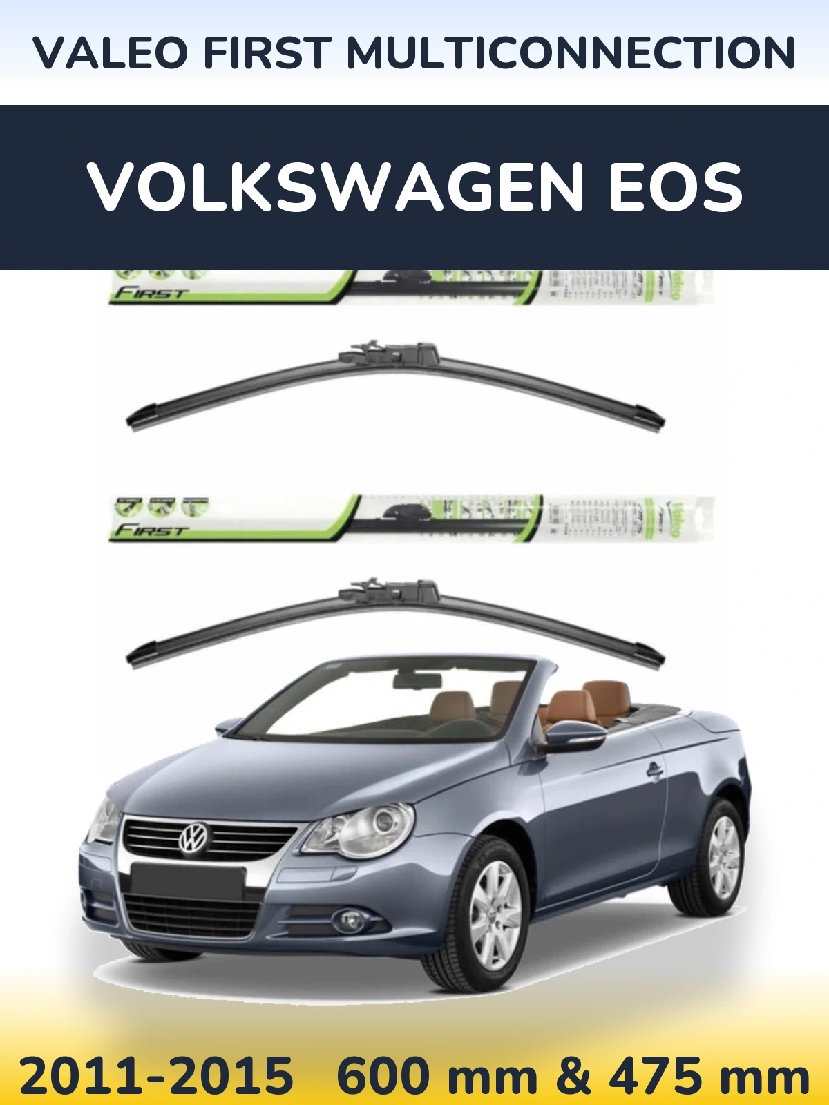 Torkarblad Valeo First MultiConnection för Volkswagen EOS