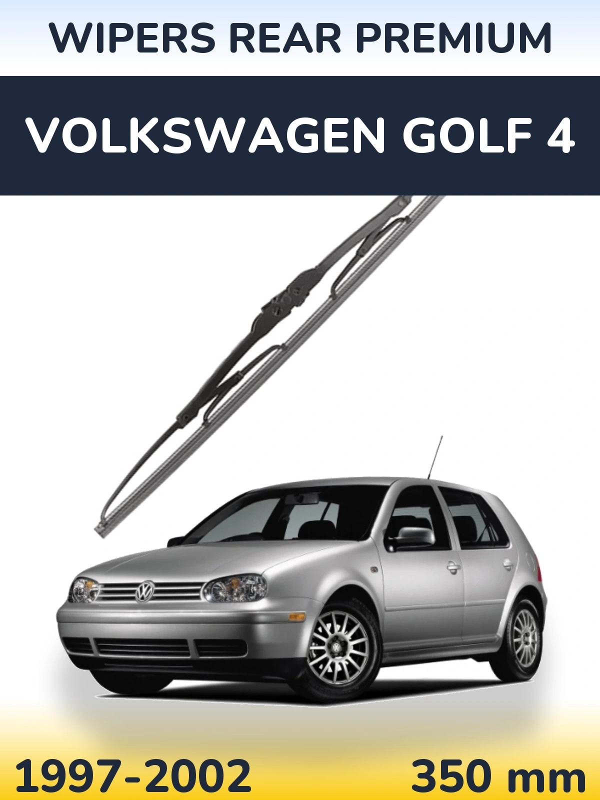 Задня щітка WIPERS REAR PREMIUM 350 мм для Volkswagen Golf 4 1997-2002