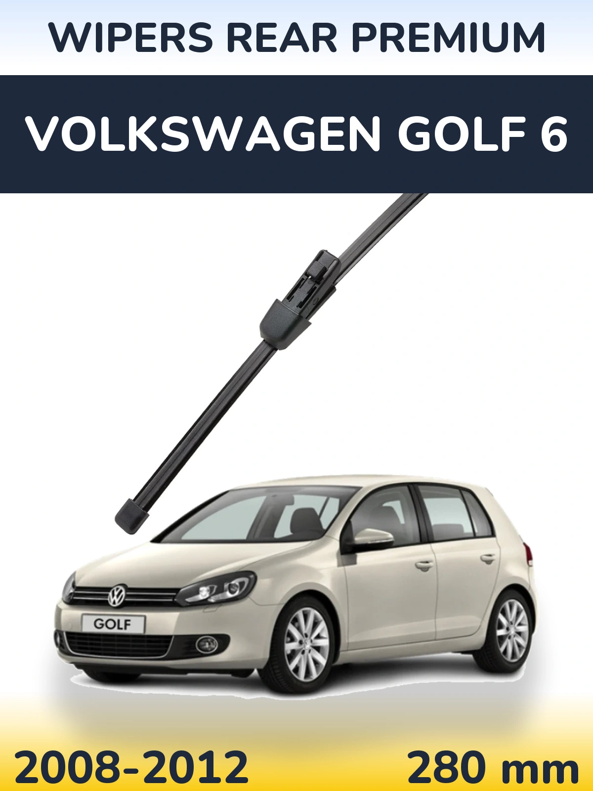Torkarblad WIPERS REAR PREMIUM för Volkswagen Golf 6