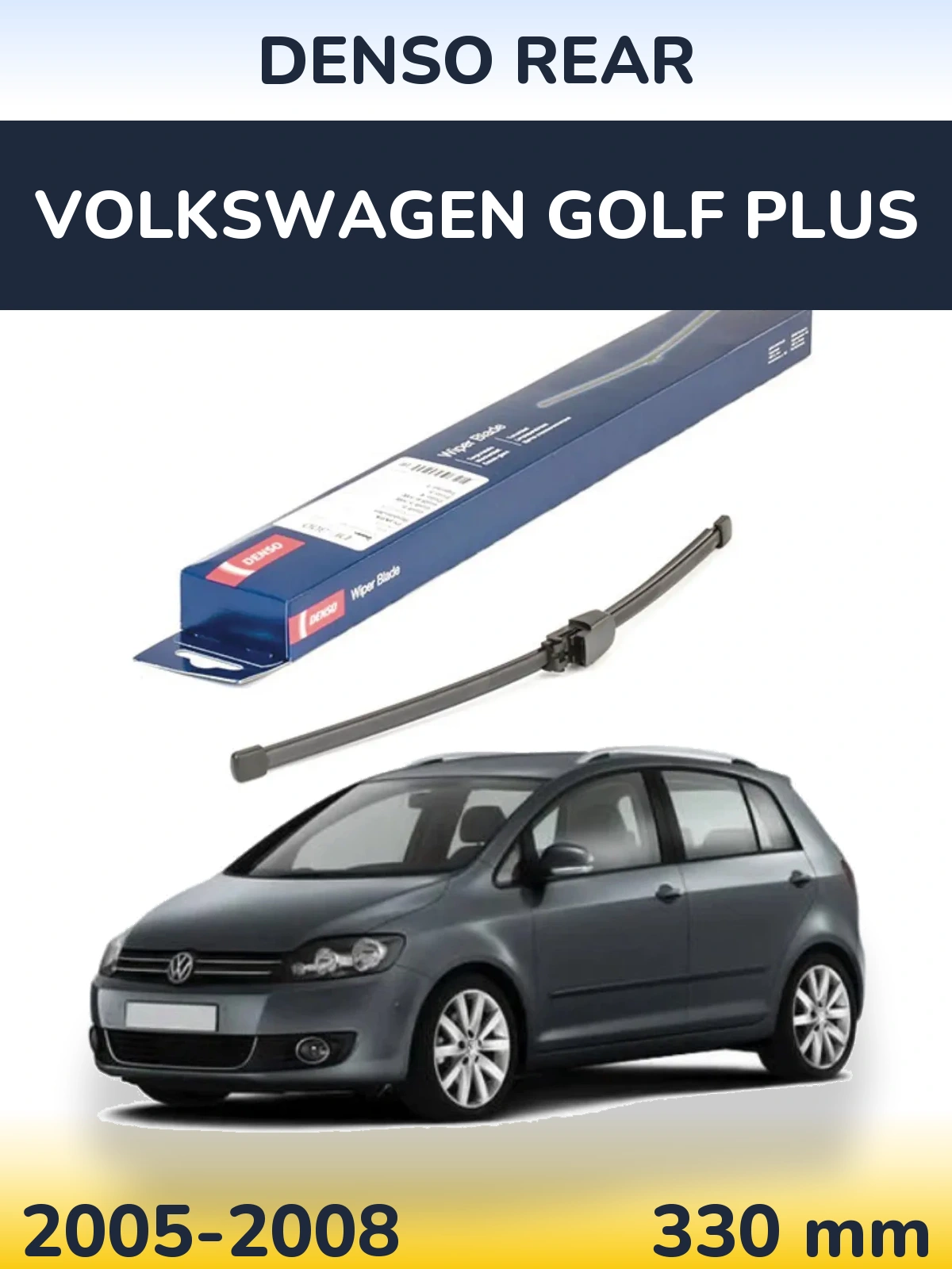 Torkarblad Denso Rear för Volkswagen Golf Plus