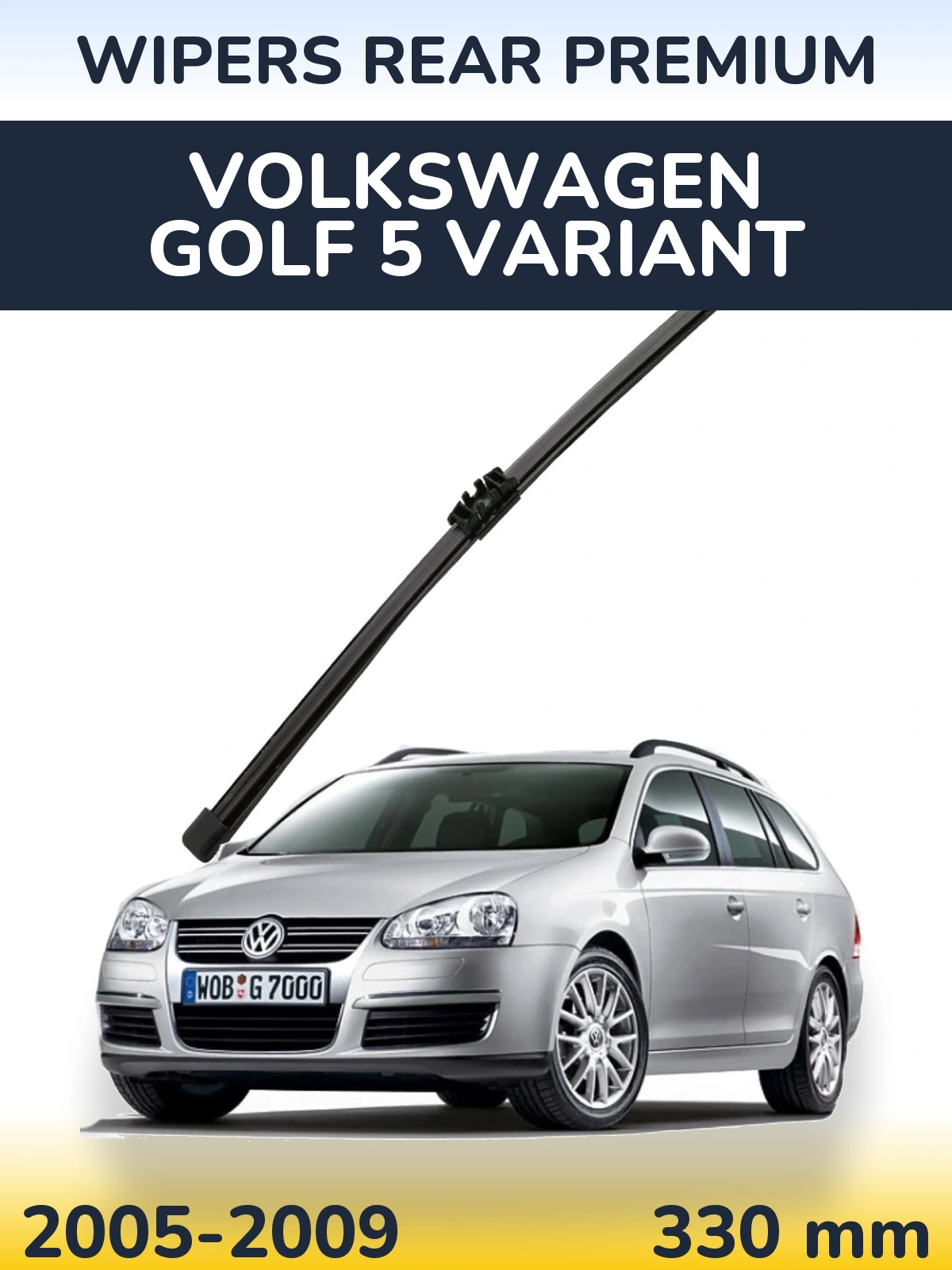 Torkarblad WIPERS REAR PREMIUM för Volkswagen Golf 5 Variant