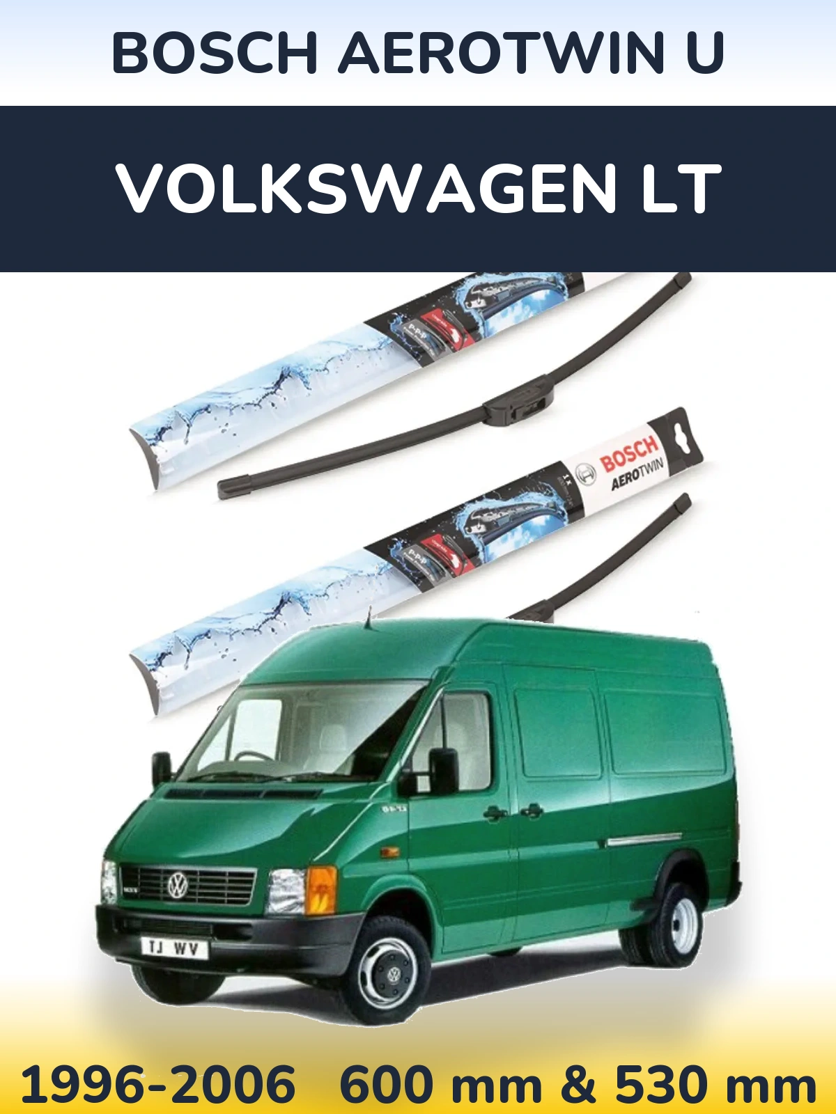 Torkarblad BOSCH AeroTwin U för Volkswagen LT
