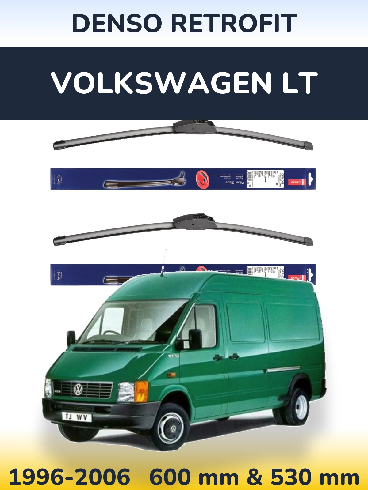Torkarblad Denso Retrofit för Volkswagen LT