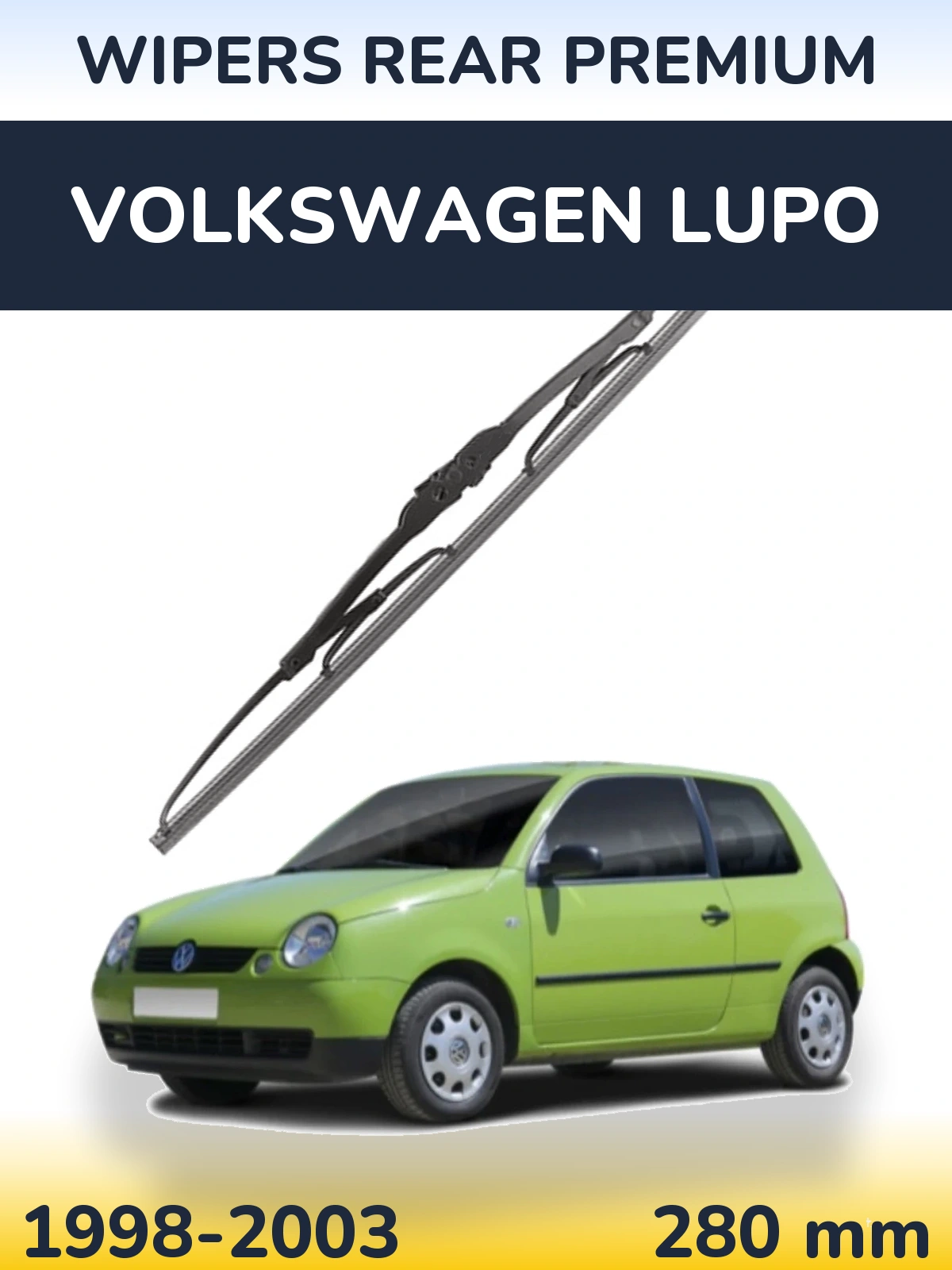 Torkarblad WIPERS REAR PREMIUM för Volkswagen Lupo