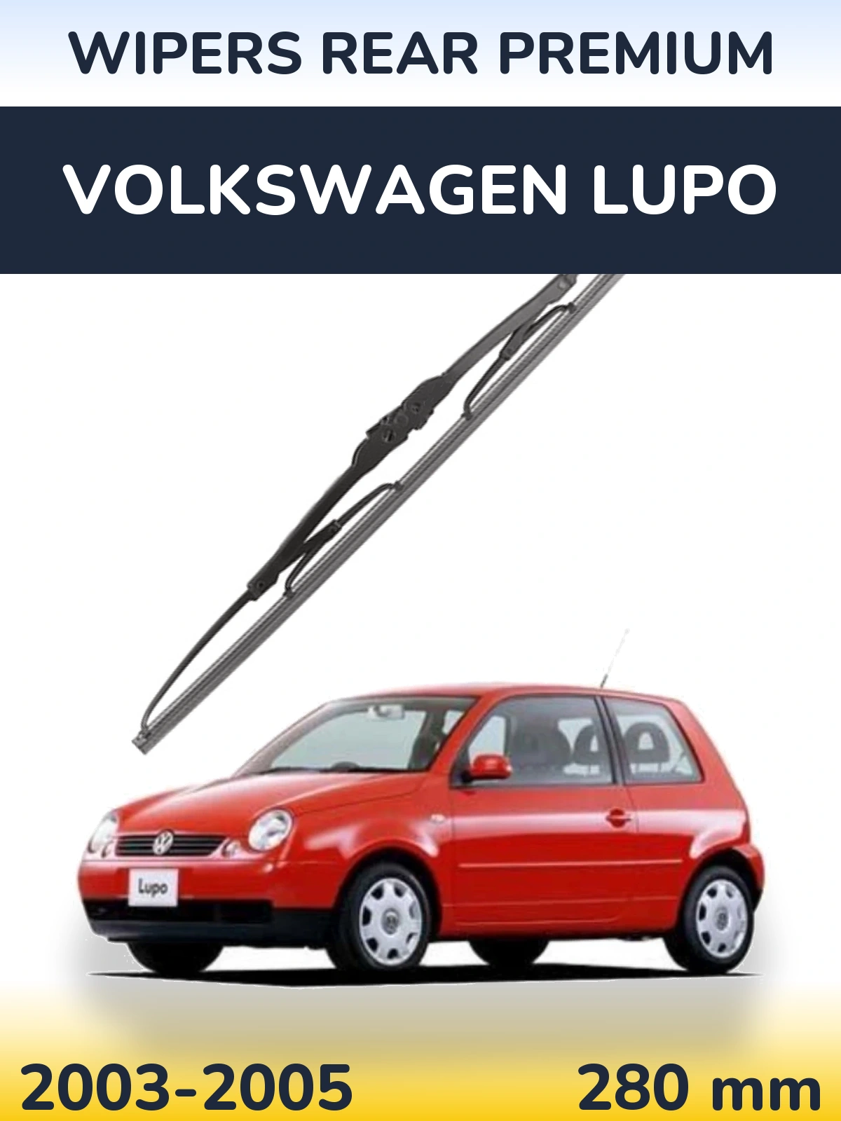 Torkarblad WIPERS REAR PREMIUM för Volkswagen Lupo