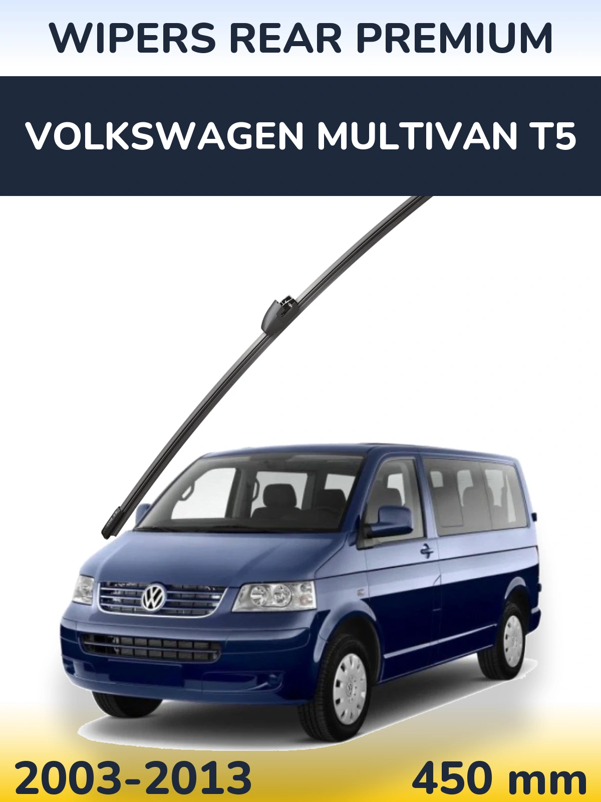 Torkarblad WIPERS REAR PREMIUM för Volkswagen Multivan T5