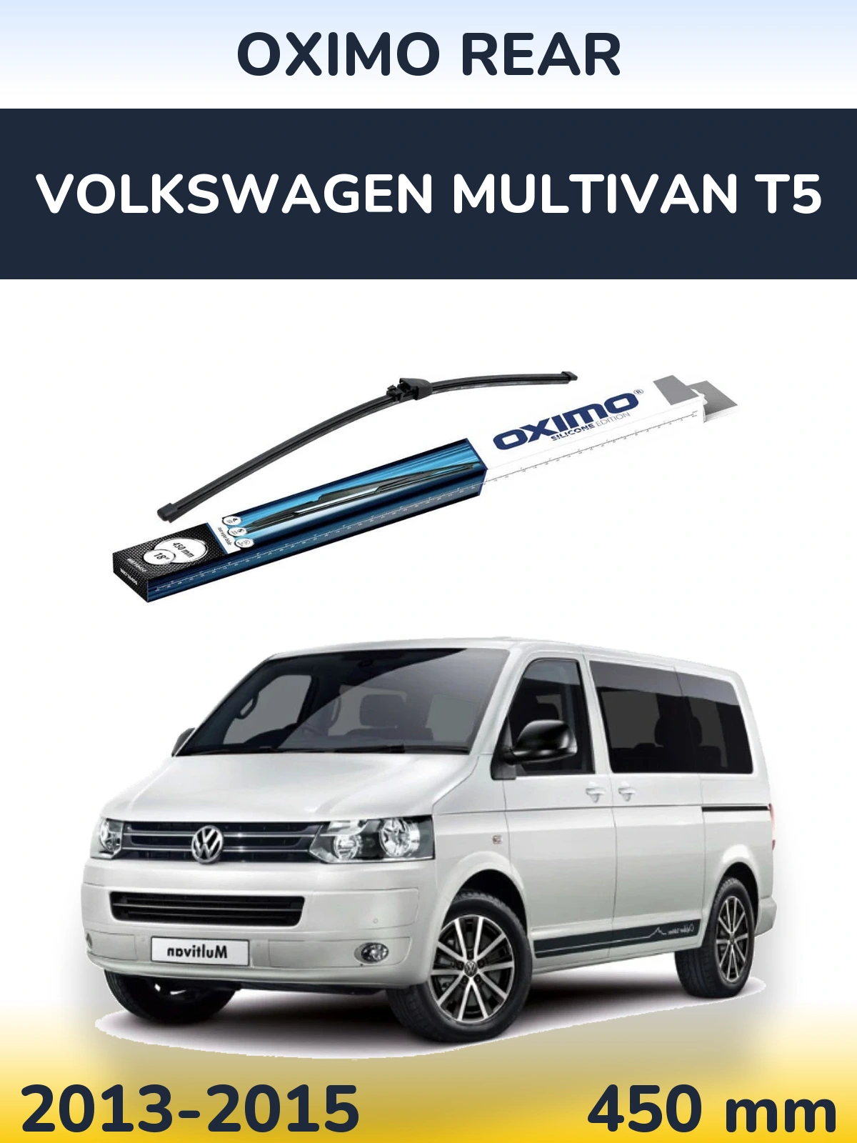 Torkarblad Oximo Rear för Volkswagen Multivan T5