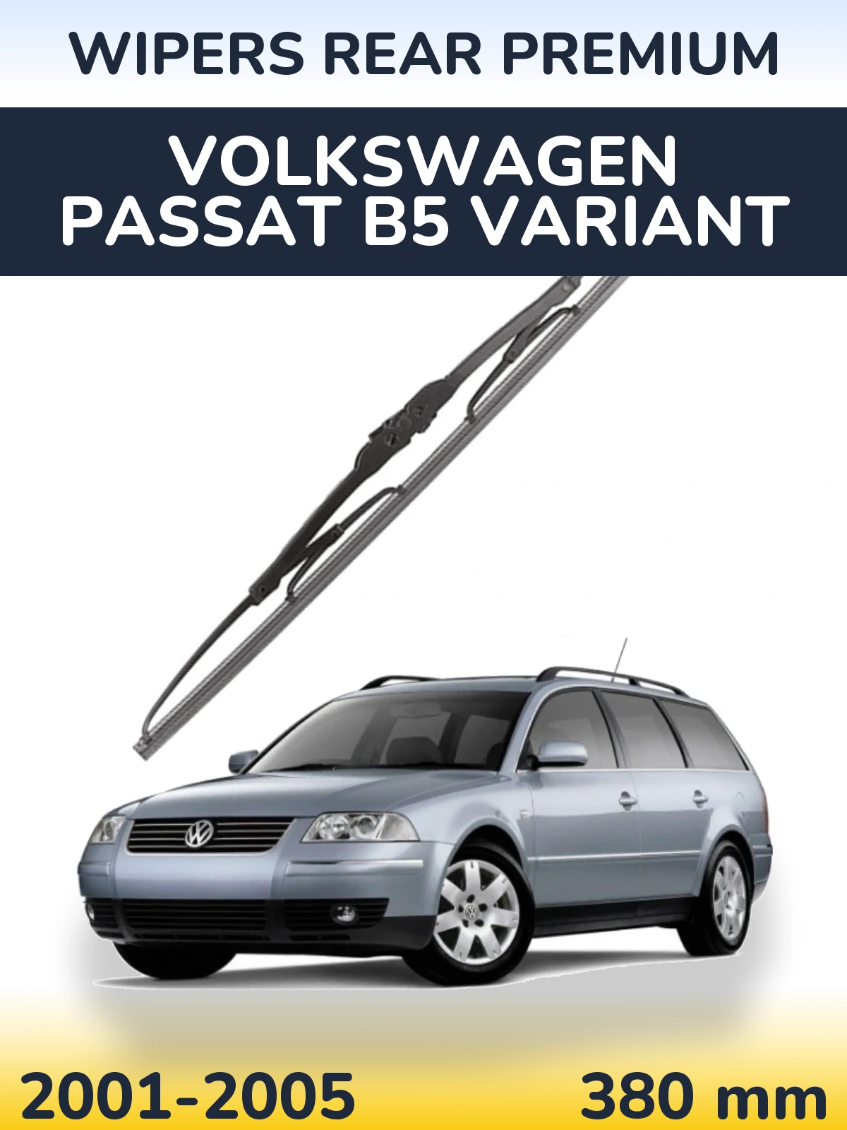 Torkarblad WIPERS REAR PREMIUM för Volkswagen Passat B5 Variant