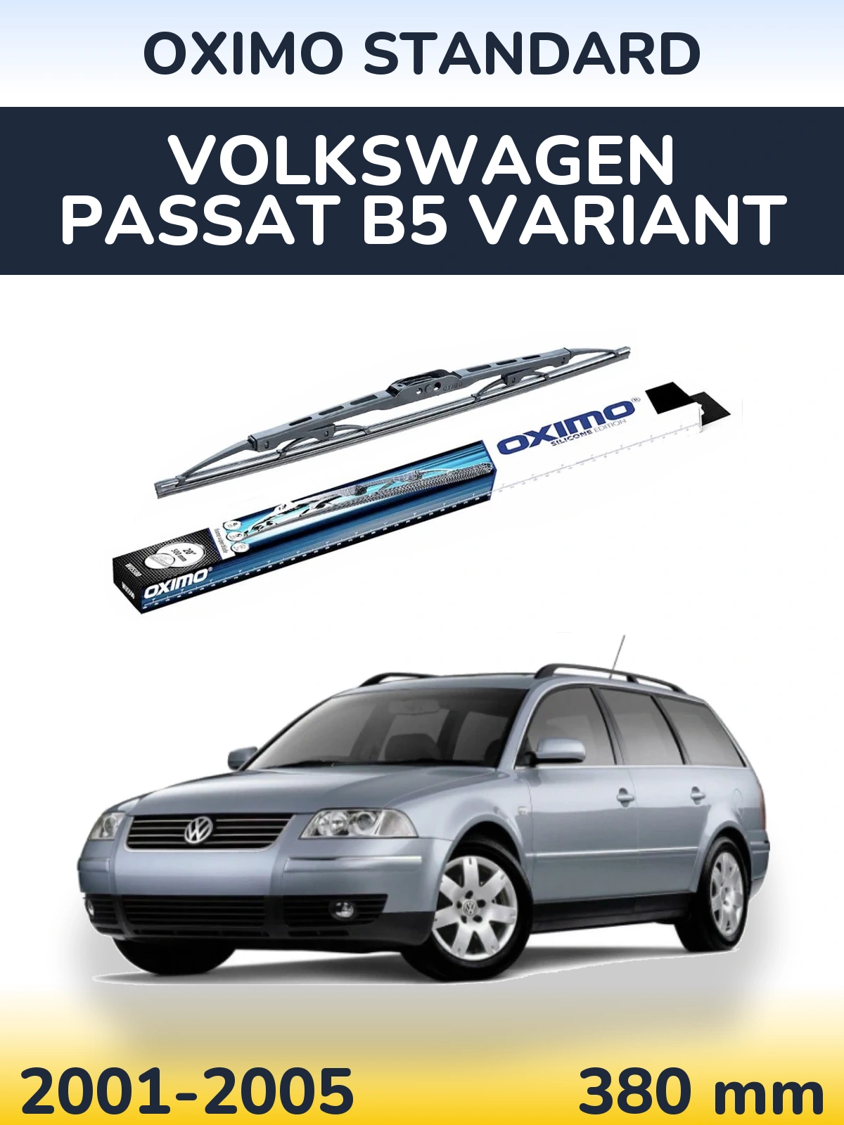 Torkarblad Oximo Standard för Volkswagen Passat B5 Variant