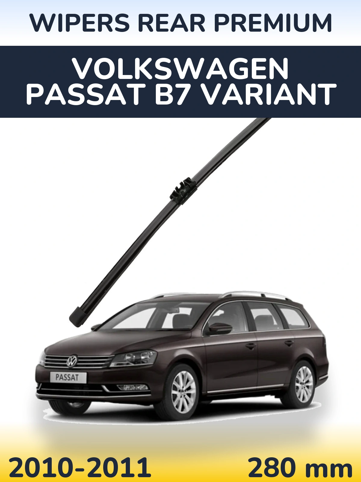 Torkarblad WIPERS REAR PREMIUM för Volkswagen Passat B7 Variant