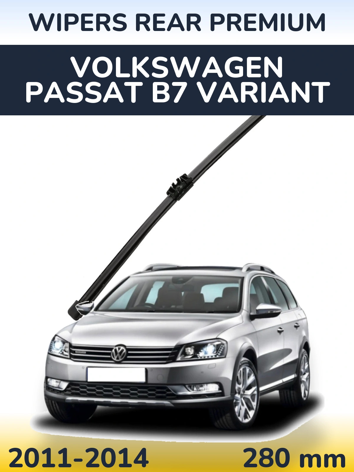 Torkarblad WIPERS REAR PREMIUM för Volkswagen Passat B7 Variant