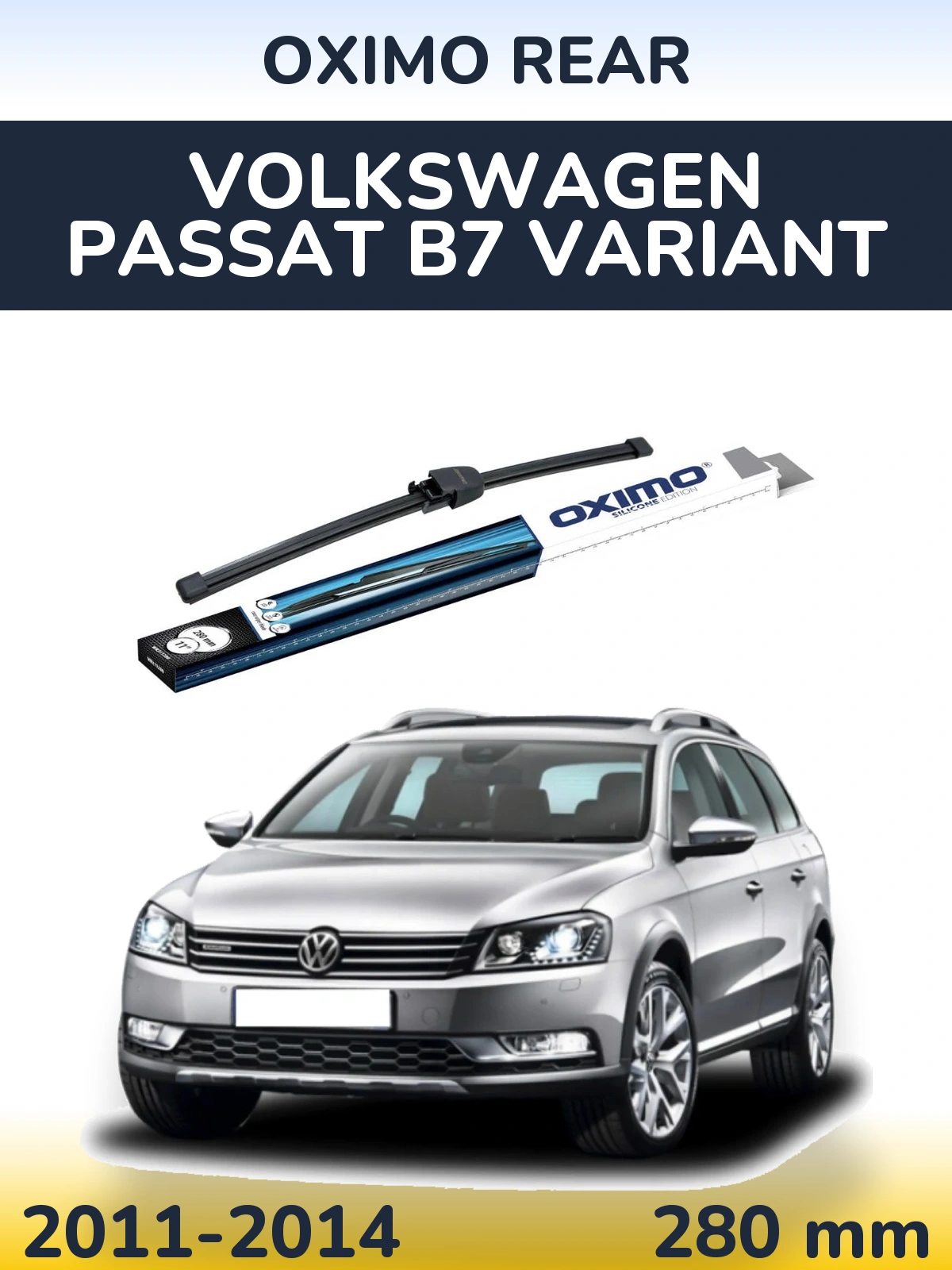Torkarblad Oximo Rear för Volkswagen Passat B7 Variant