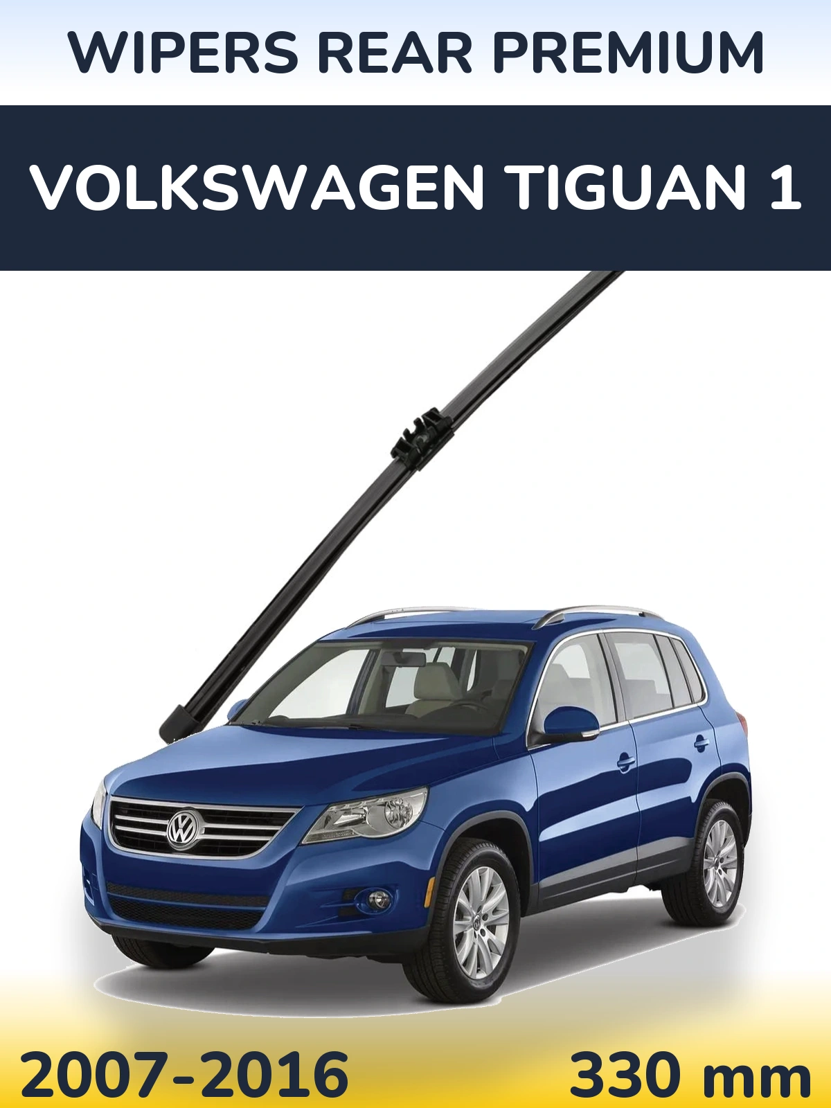 Torkarblad WIPERS REAR PREMIUM för Volkswagen Tiguan 1