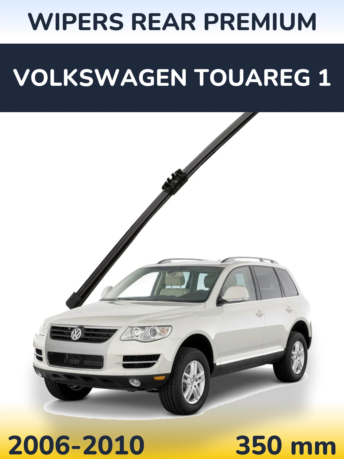 Rear wiper blade WIPERS REAR PREMIUM 350 mm for Volkswagen Touareg 1 2006-2010