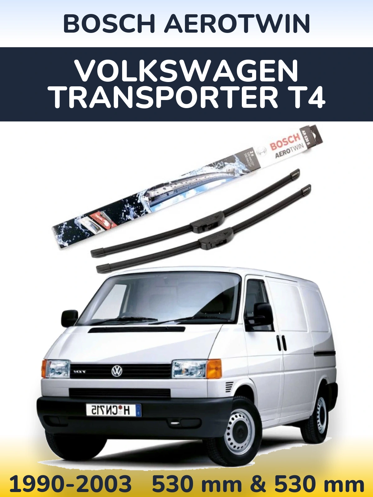 Torkarblad BOSCH AeroTwin för Volkswagen Transporter T4