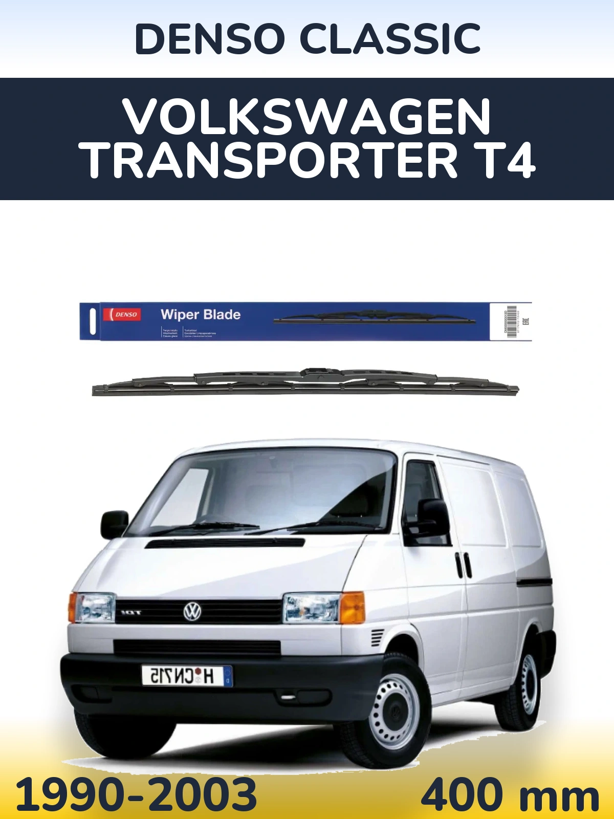 Torkarblad Denso Classic för Volkswagen Transporter T4
