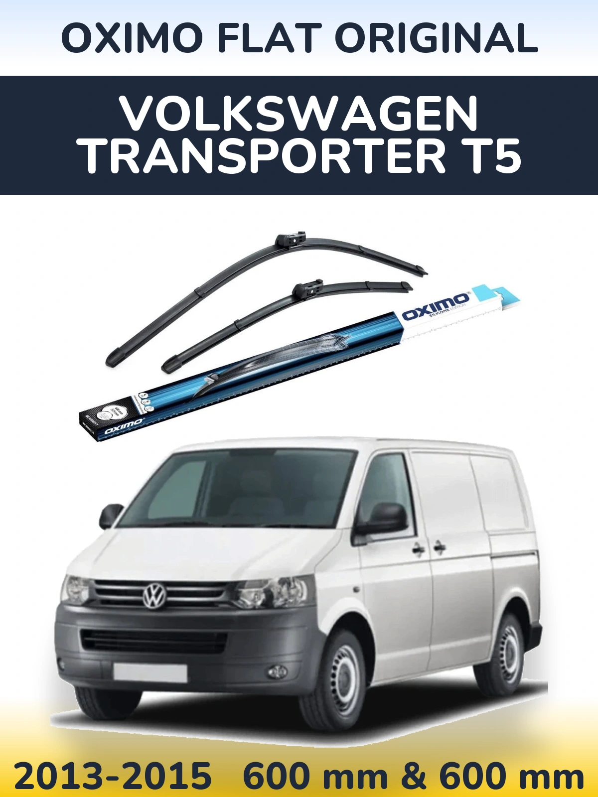 Torkarblad Oximo Flat Original för Volkswagen Transporter T5