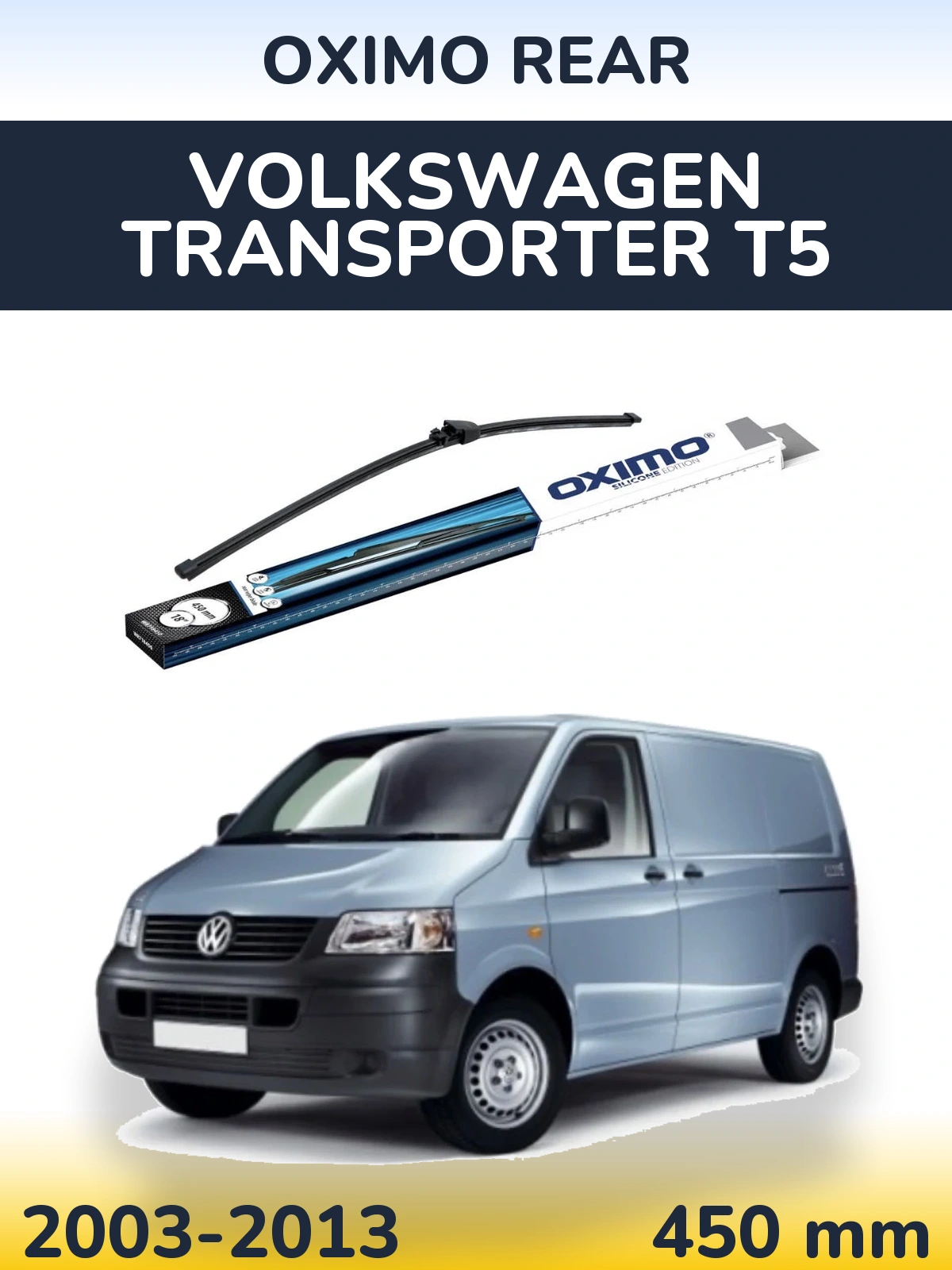 Torkarblad Oximo Rear för Volkswagen Transporter T5