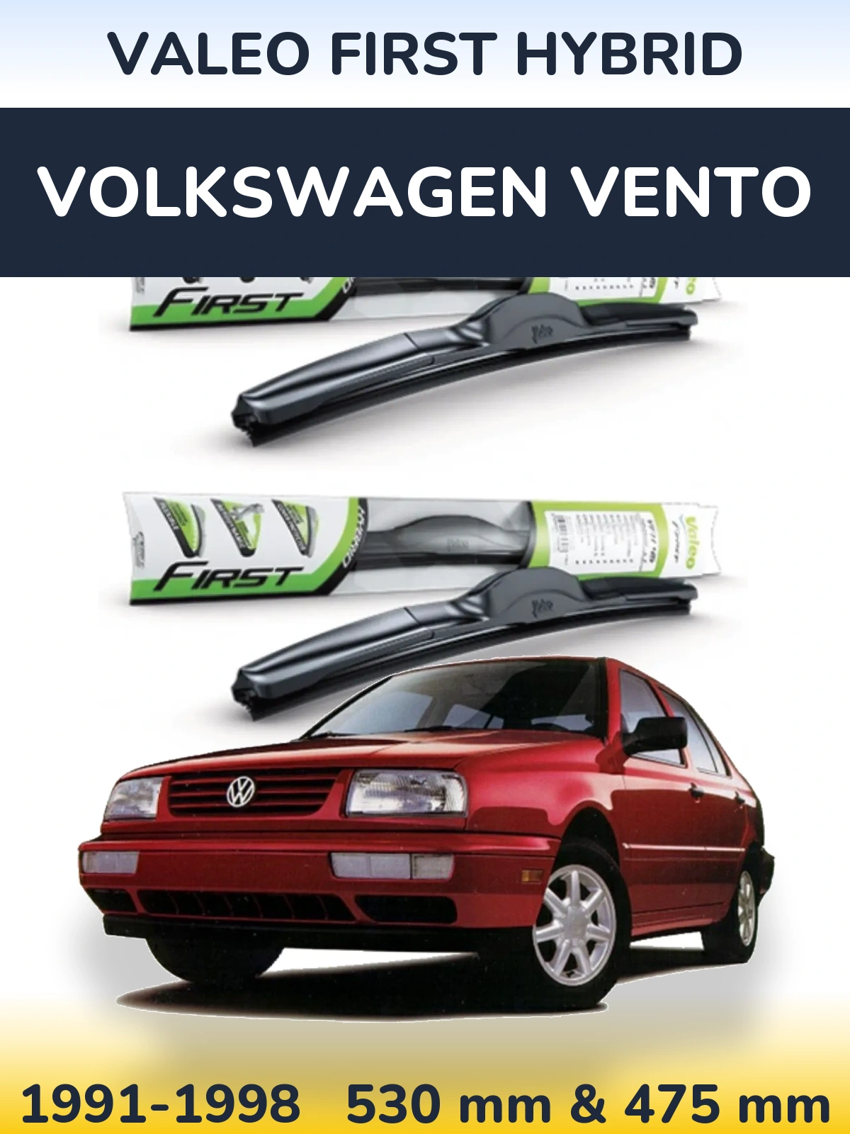 Torkarblad Valeo First Hybrid för Volkswagen Vento